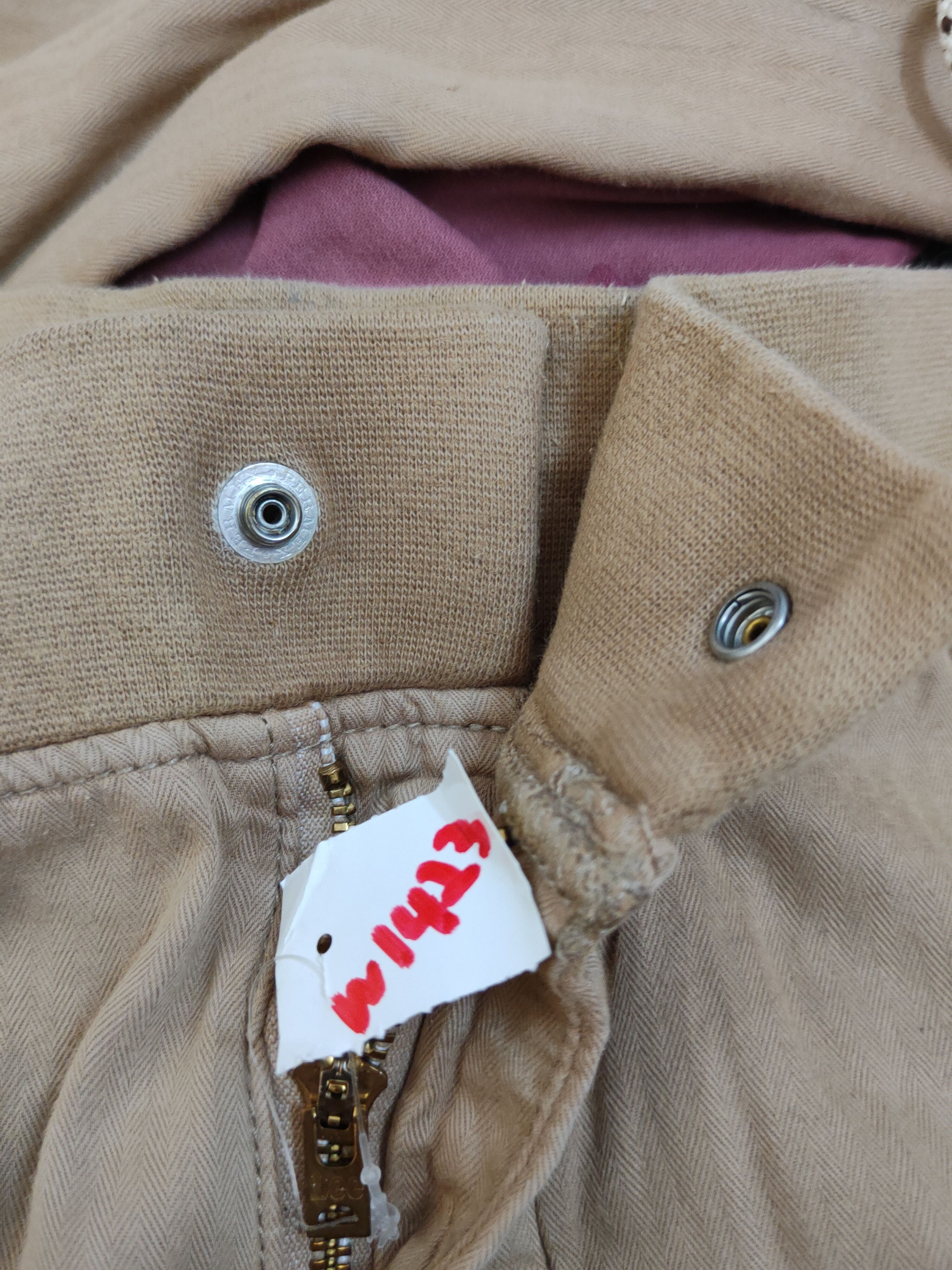 Japanese Brand Lee Brown Multipocket Tactical Cargo Pants #W1423 Size US 29 - 16 Thumbnail