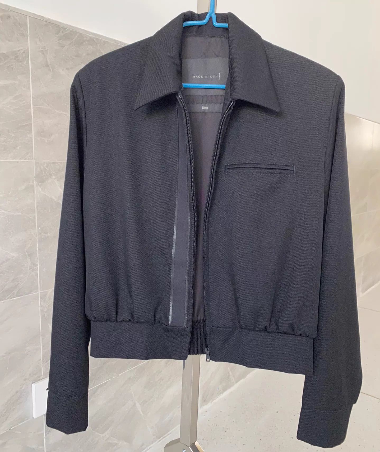 Kiko Kostadinov Mackintosh 0001 Cropped Wool Jacket | Grailed