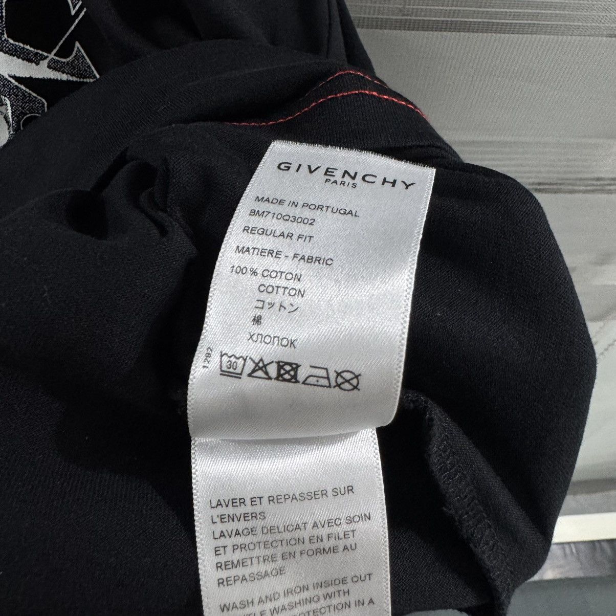 Givenchy Givenchy Black Schematics T-Shirt Size US XL / EU 56 / 4 - 16 Thumbnail