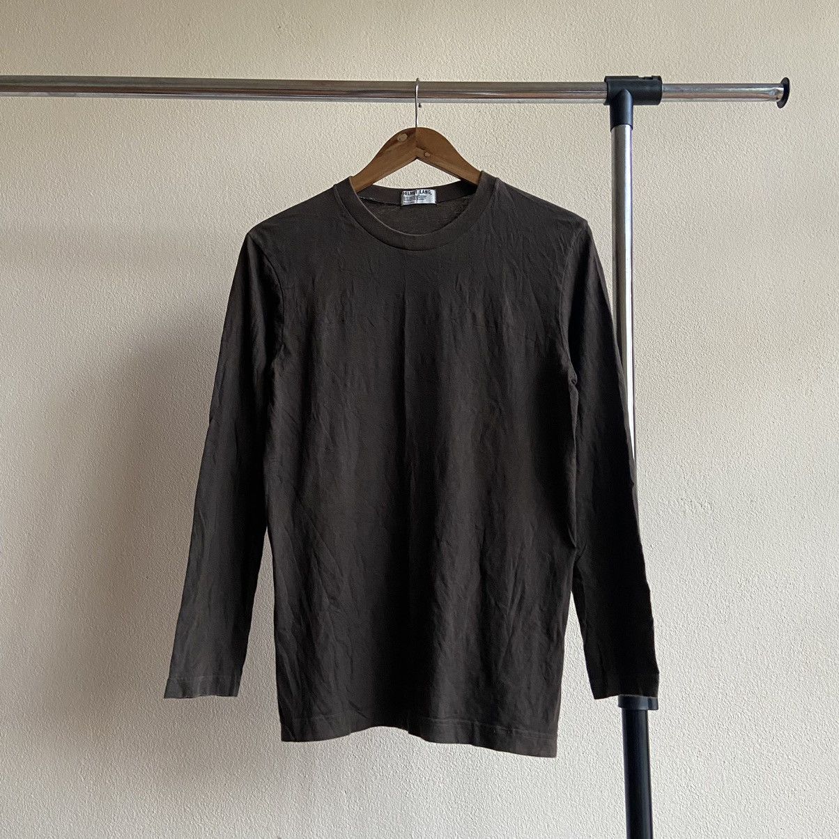 Helmut Lang Vintage Plain Tee Size US S / EU 44-46 / 1 - 1 Thumbnail