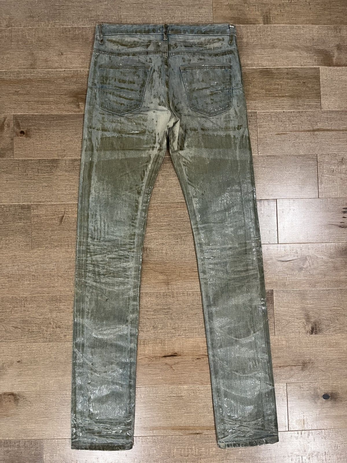 Dior Dior Homme SS04 Bleu Claire Denim Size US 28 / EU 44 - 2 Thumbnail
