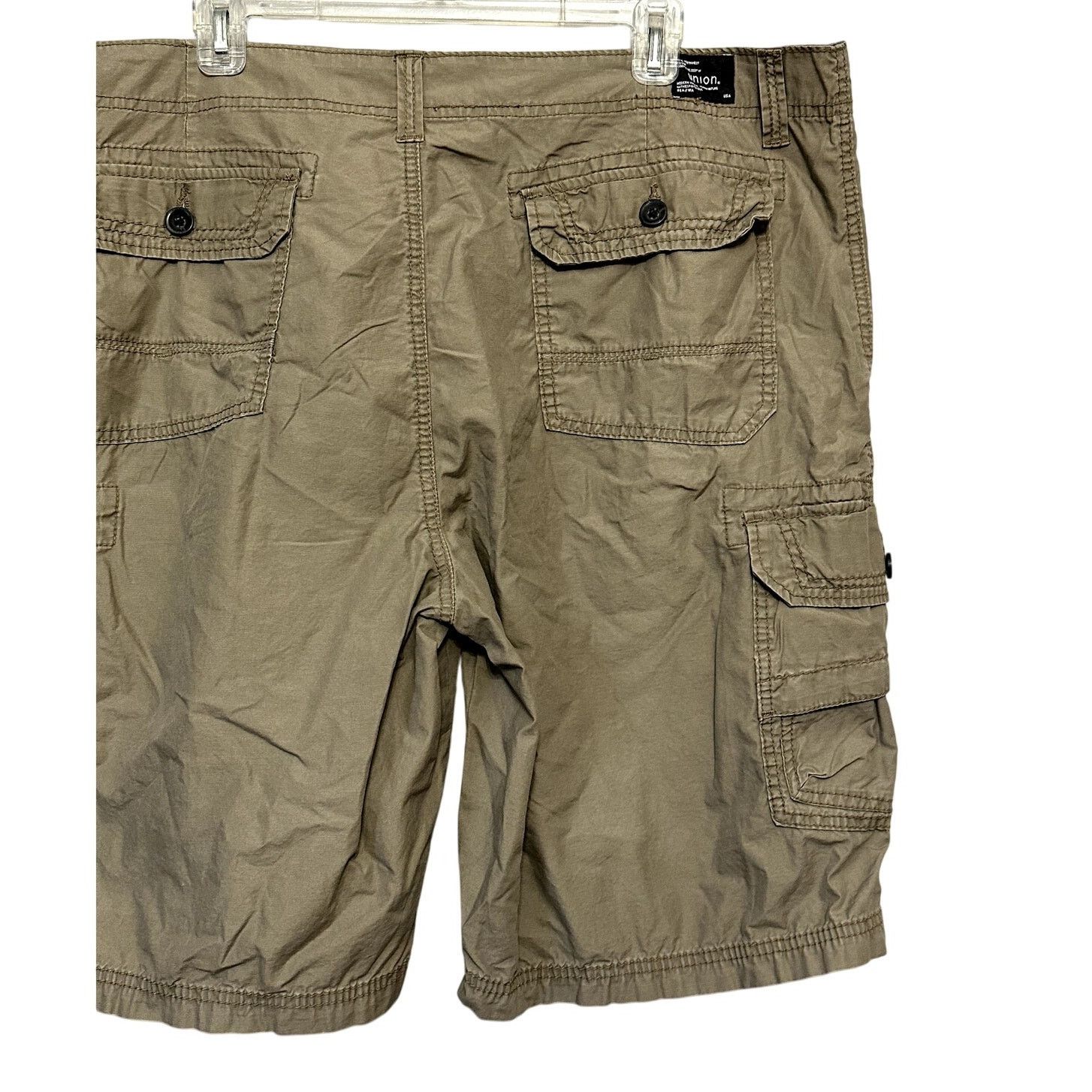 Other Union Cargo Shorts Multiple Pockets Brown Men's 31 NWT Size US 31 - 6 Thumbnail