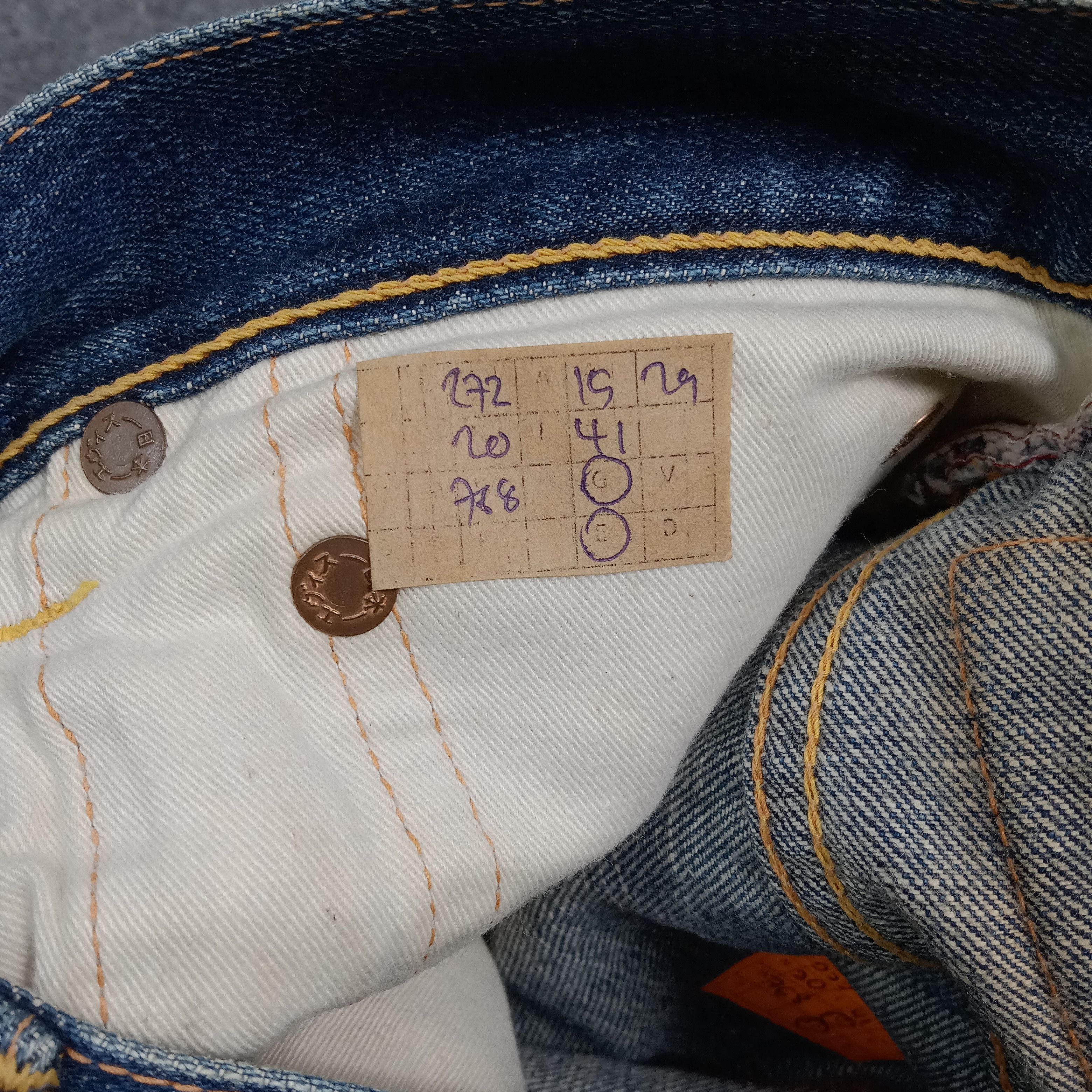 Evisu Evisu Japanese Brand Daicock Custom Art Denim Jeans C272N20 Size US 31 - 17 Thumbnail