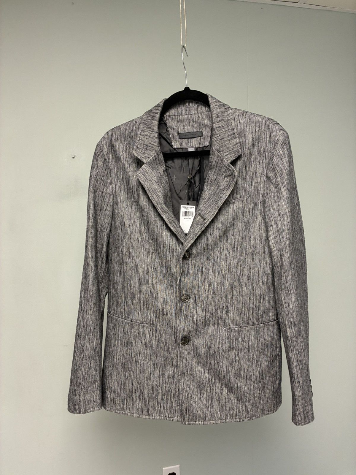 John Varvatos Grey Blazer Jacket Size EU 48 USA 38 Size US M / EU 48-50 / 2 - 8 Thumbnail
