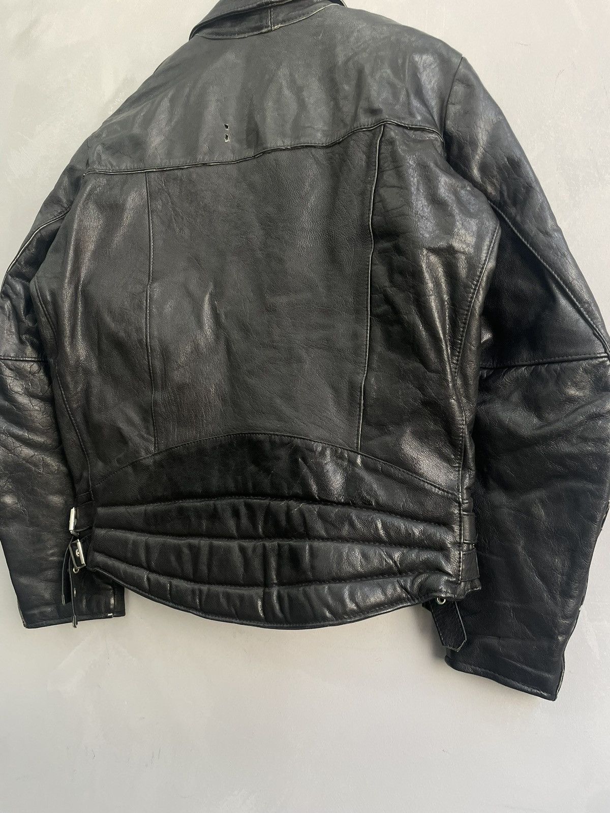 Harley Davidson Biker leather bomber jacket hype 90s japanese y2k Size US M / EU 48-50 / 2 - 12 Thumbnail