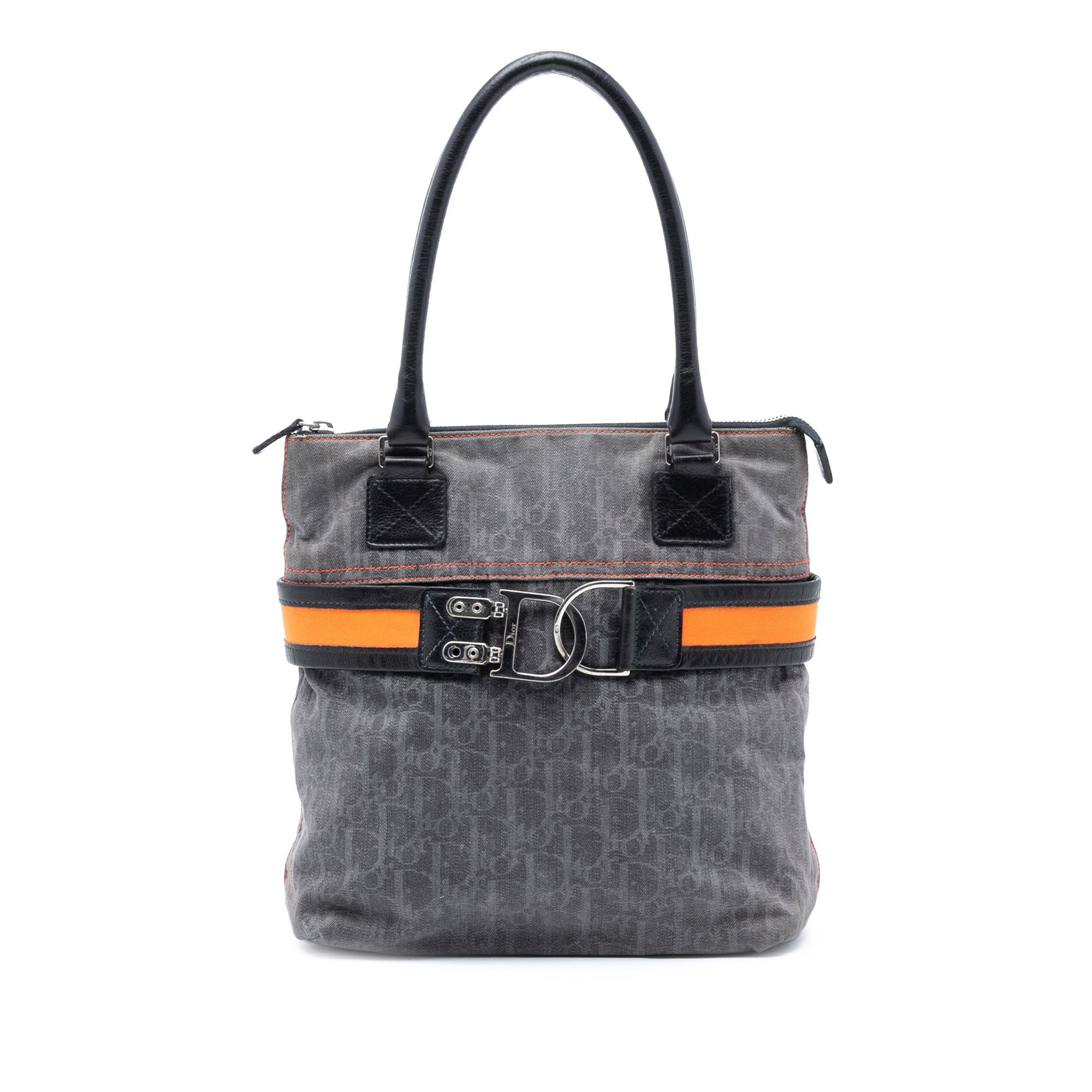 Dior Dior Diorissimo Trotter Denim Flight Tote Size ONE SIZE - 1 Thumbnail