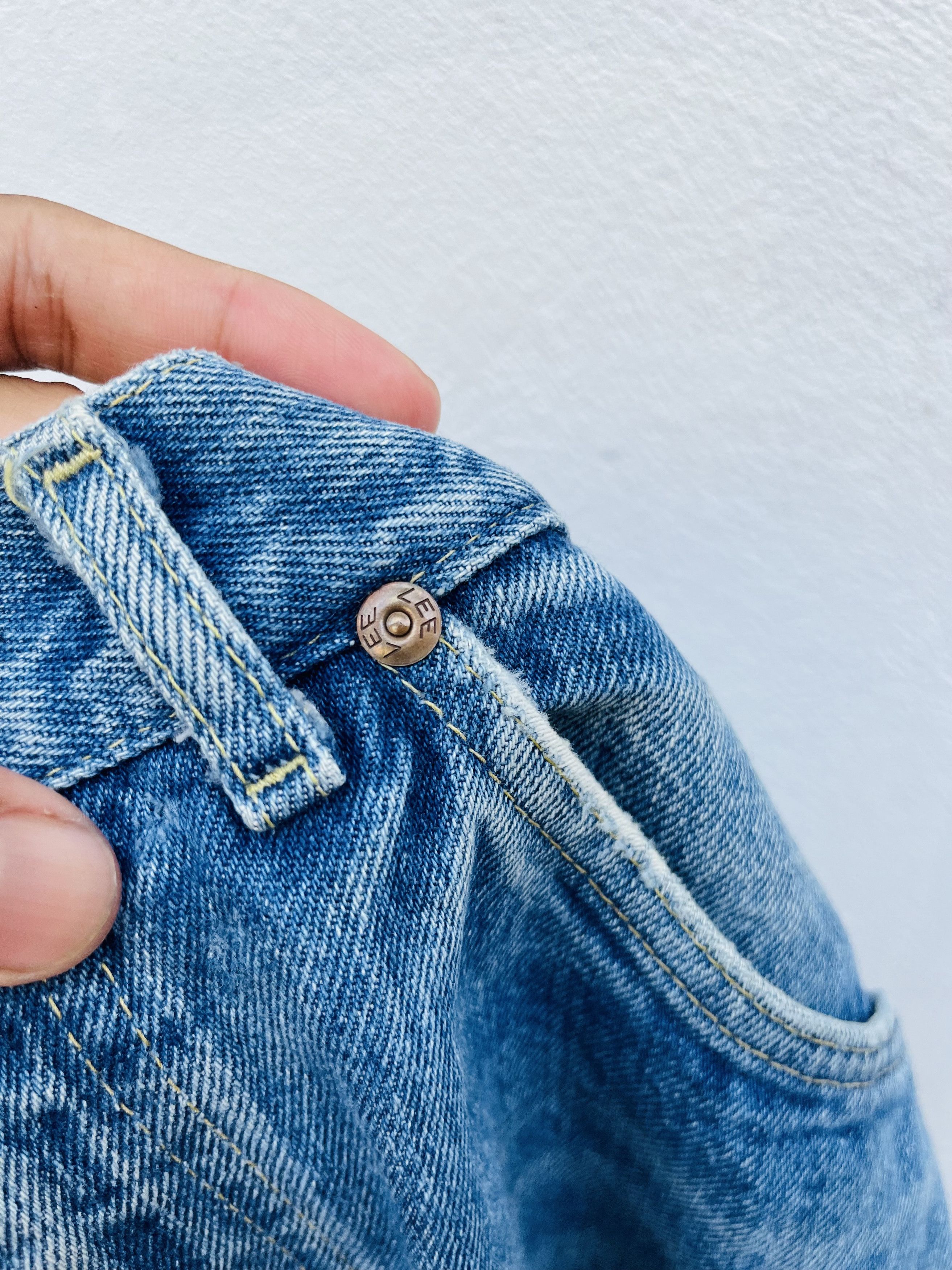 Lee × Vintage Vintage 80s Lee Short Streetwear Fashion Style Size US 26 / EU 42 - 9 Thumbnail