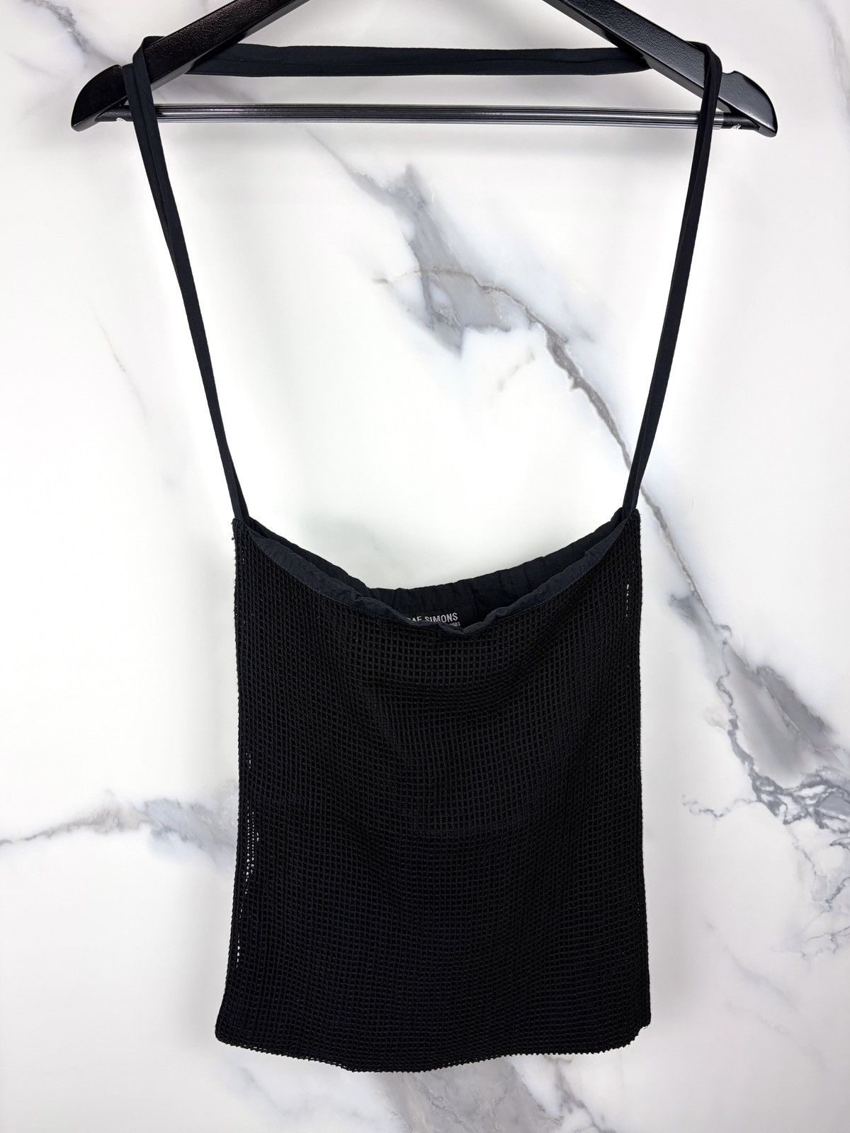 Raf Simons SS03 Raf Simons Consumed Mesh Netted Tote Bag Black Size ONE SIZE - 2 Thumbnail
