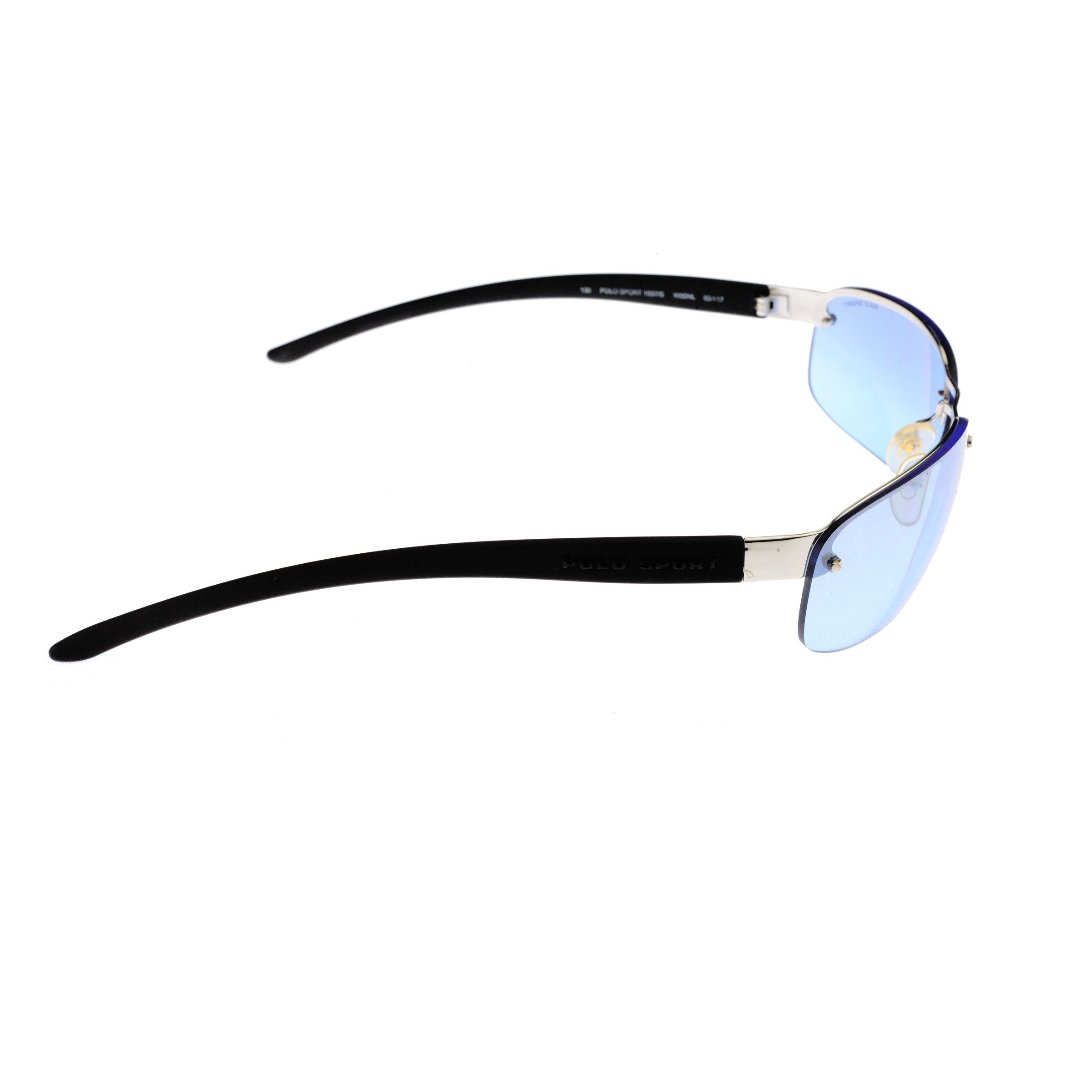 Polo Ralph Lauren × Vintage Ralph Lauren Polo Sport '90s Rimless Blue Sunglasses Size ONE SIZE - 3 Thumbnail