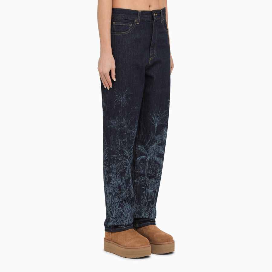 Alanui o1d2blof0724 Denim Jeans in Blue Size 28" / US 6 / IT 42 - 3 Thumbnail