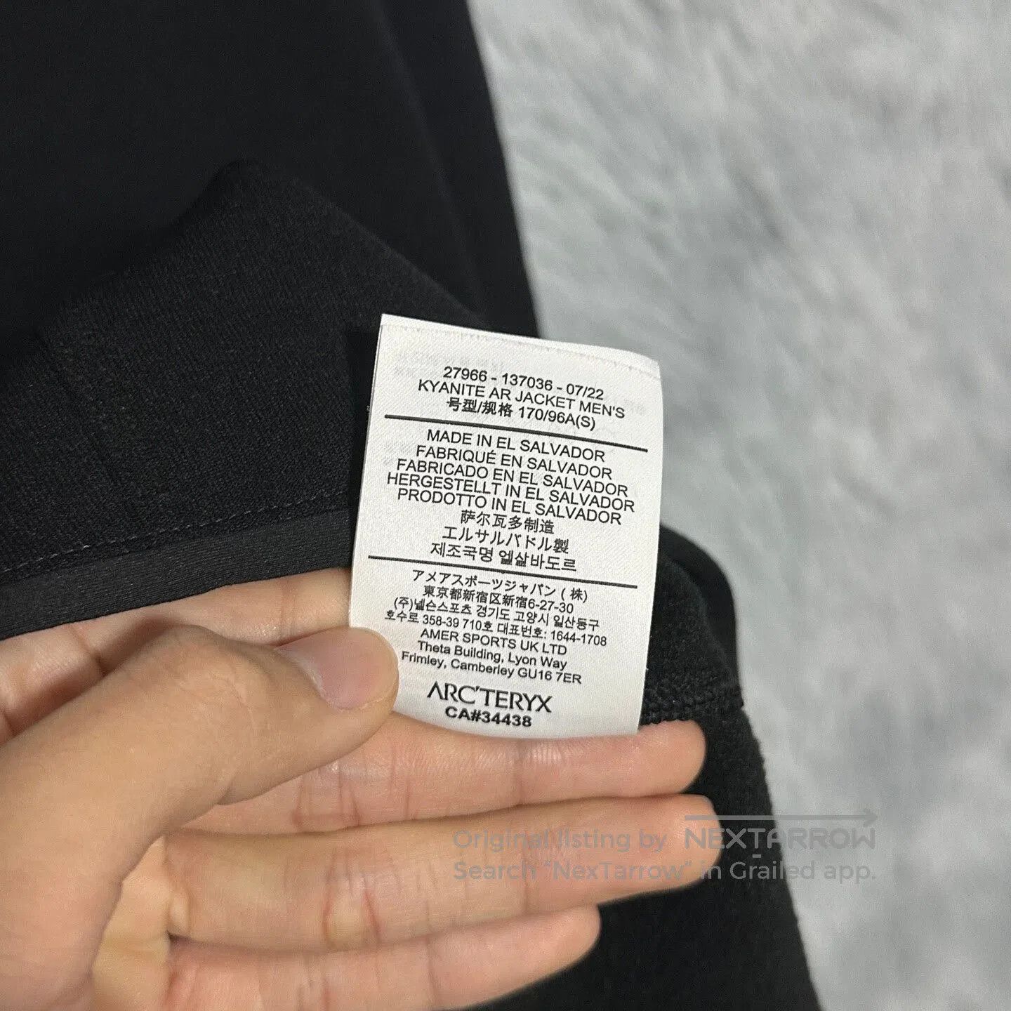 Arc'teryx arcteryx kyanite ar jacket black size small. Size US S / EU 44-46 / 1 - 9 Thumbnail