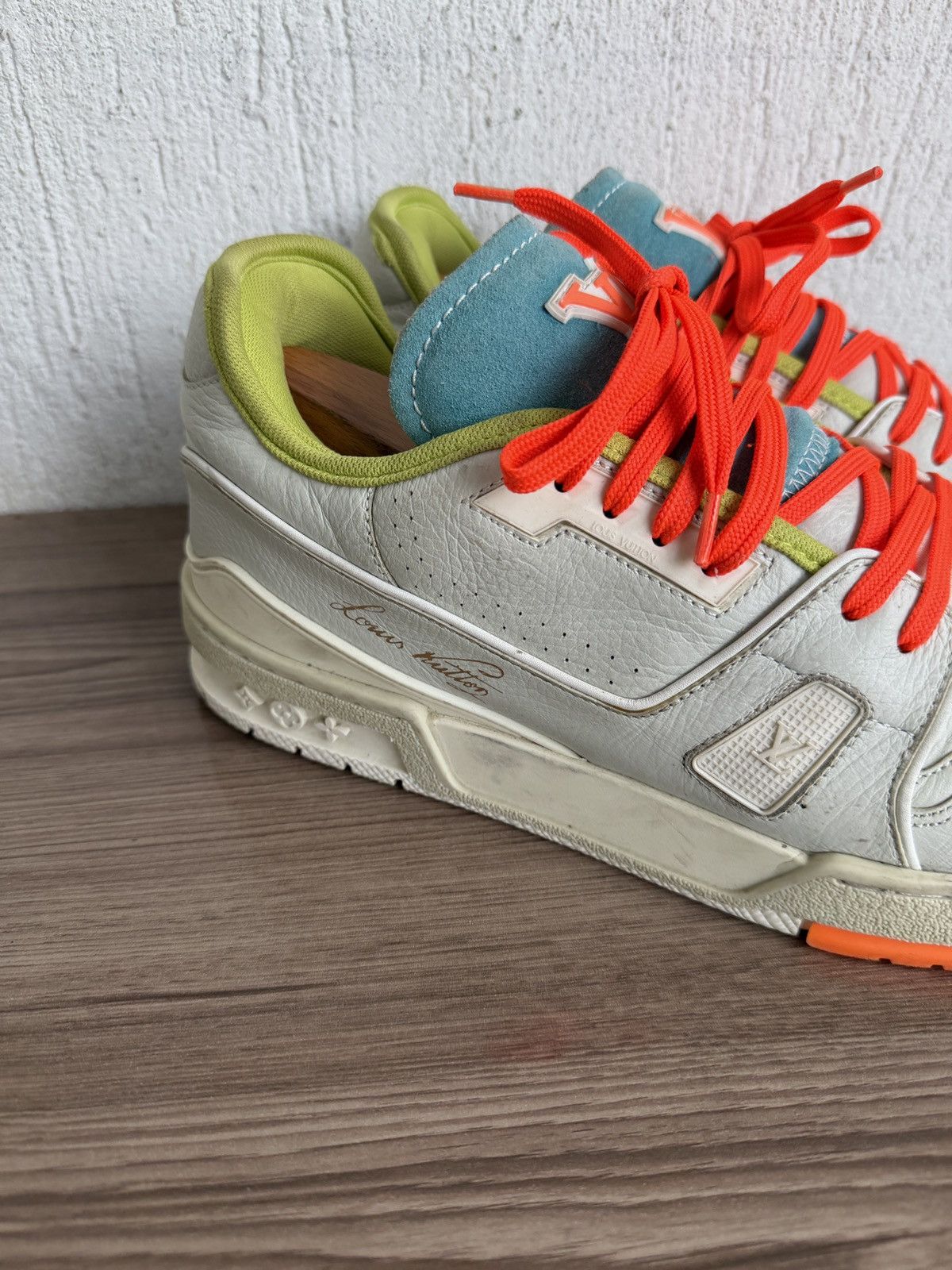 Louis Vuitton Special edition Virgil Abloh trainers Size US 11 / EU 44 - 13 Thumbnail