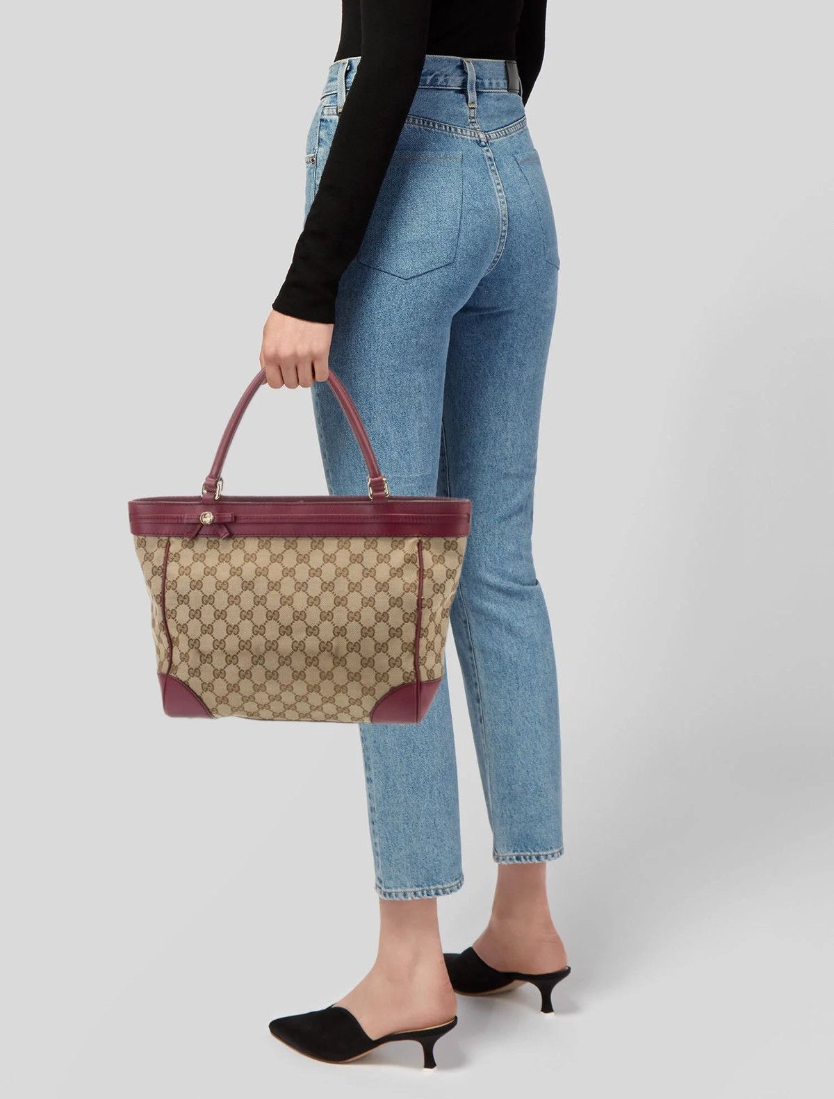 Gucci Gucci GG Monogram Tote Pre-Owned Bag Size ONE SIZE - 1 Thumbnail