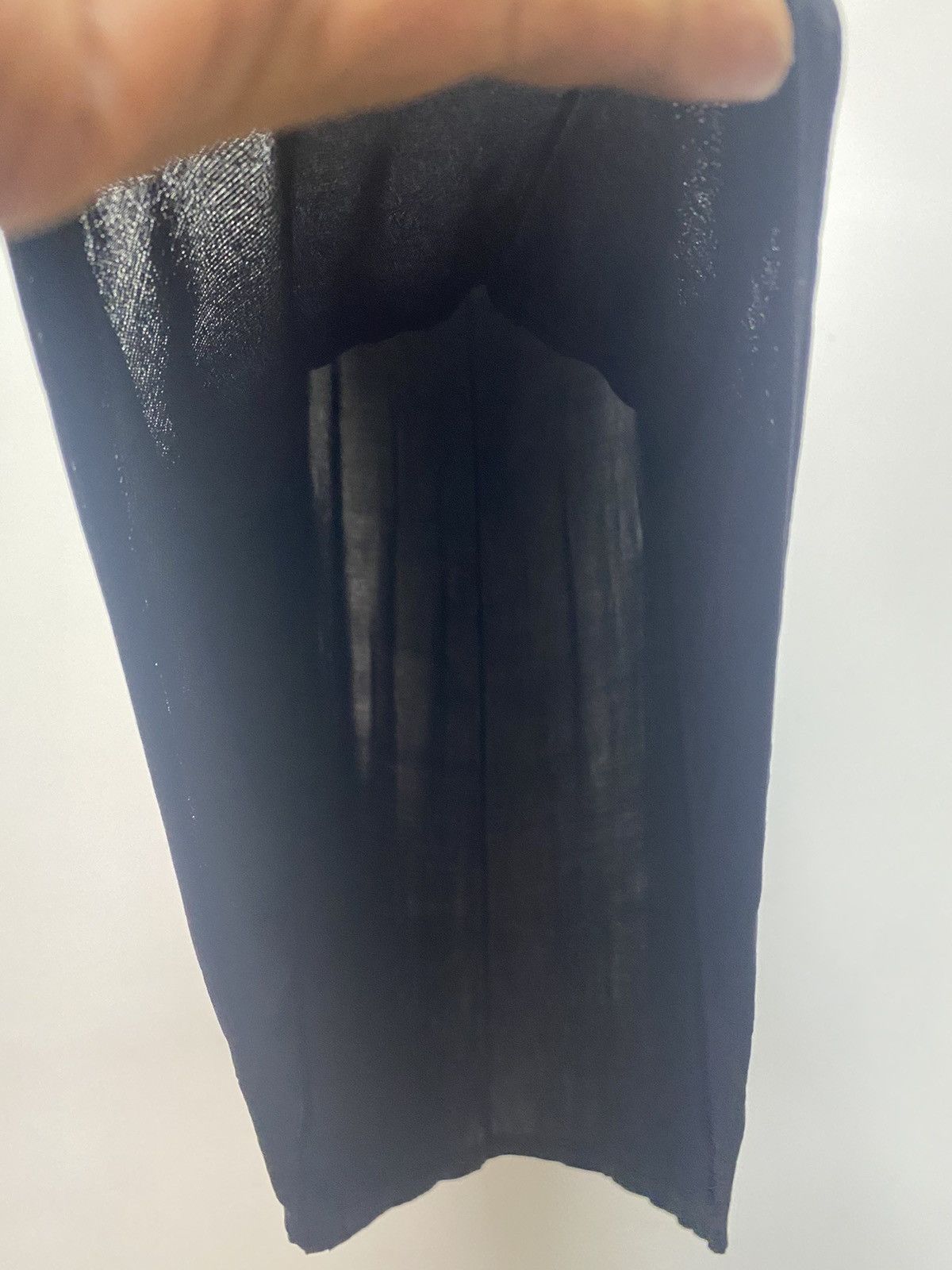 Designer Aguis Paris Midi Skirt Black Made in France Size 34" / US 12 / IT 48 - 10 Thumbnail