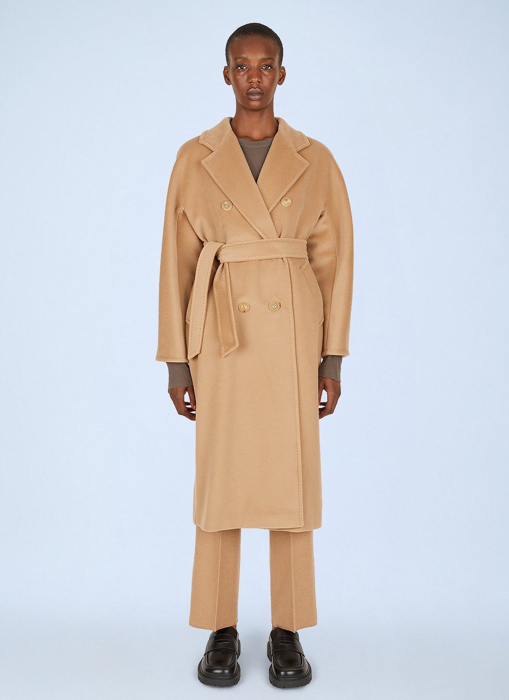 Max Mara Madame 101801 Coat Size L / US 10 / IT 46 - 1 Thumbnail