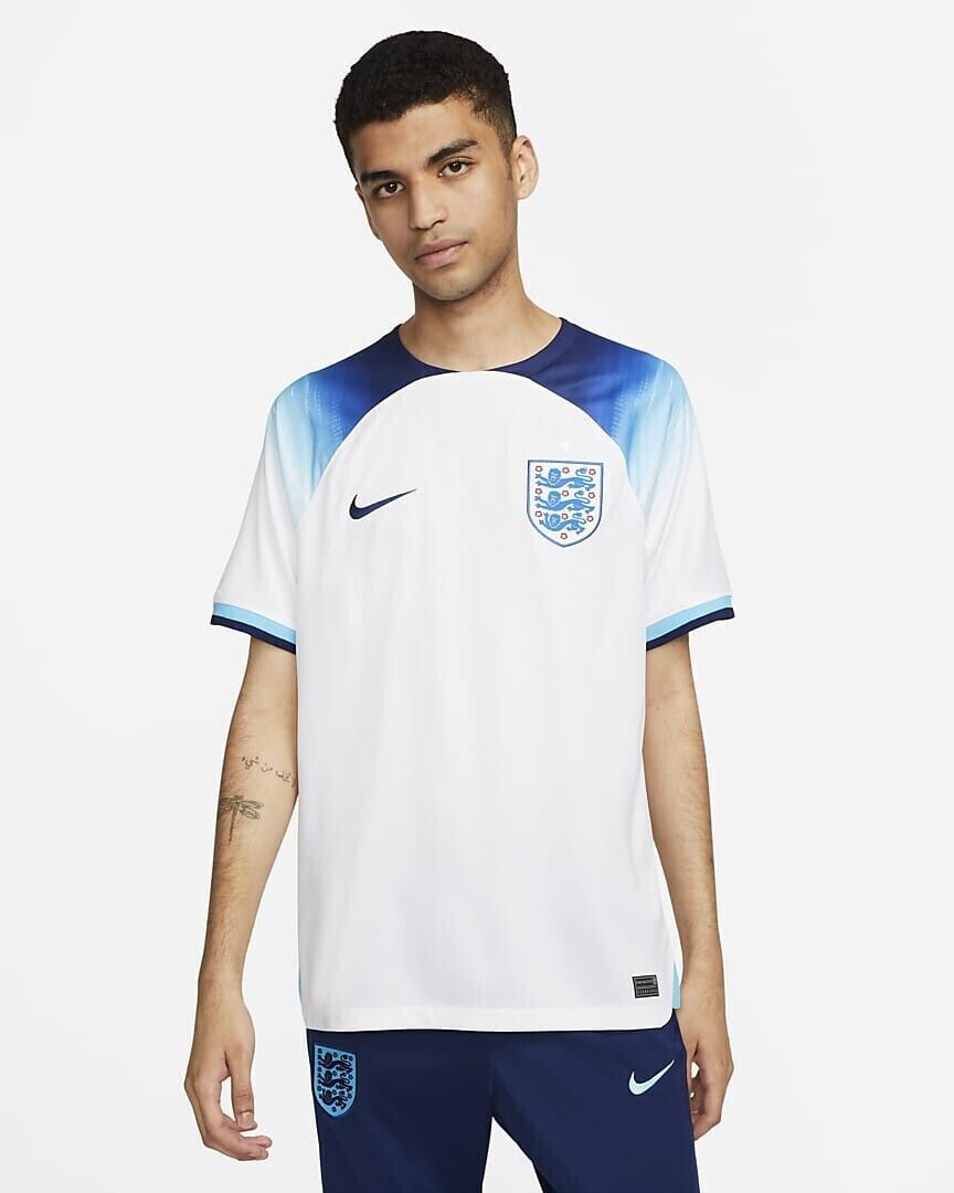 Nike Nike England Home Jersey 2022/2023 Men Football Shirt Size US L / EU 52-54 / 3 - 1 Thumbnail