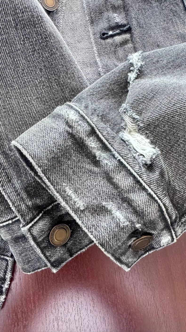 Saint Laurent Paris Saint Laurent Paris denim jacket Nextarrow-2505 Size US S / EU 44-46 / 1 - 9 Thumbnail