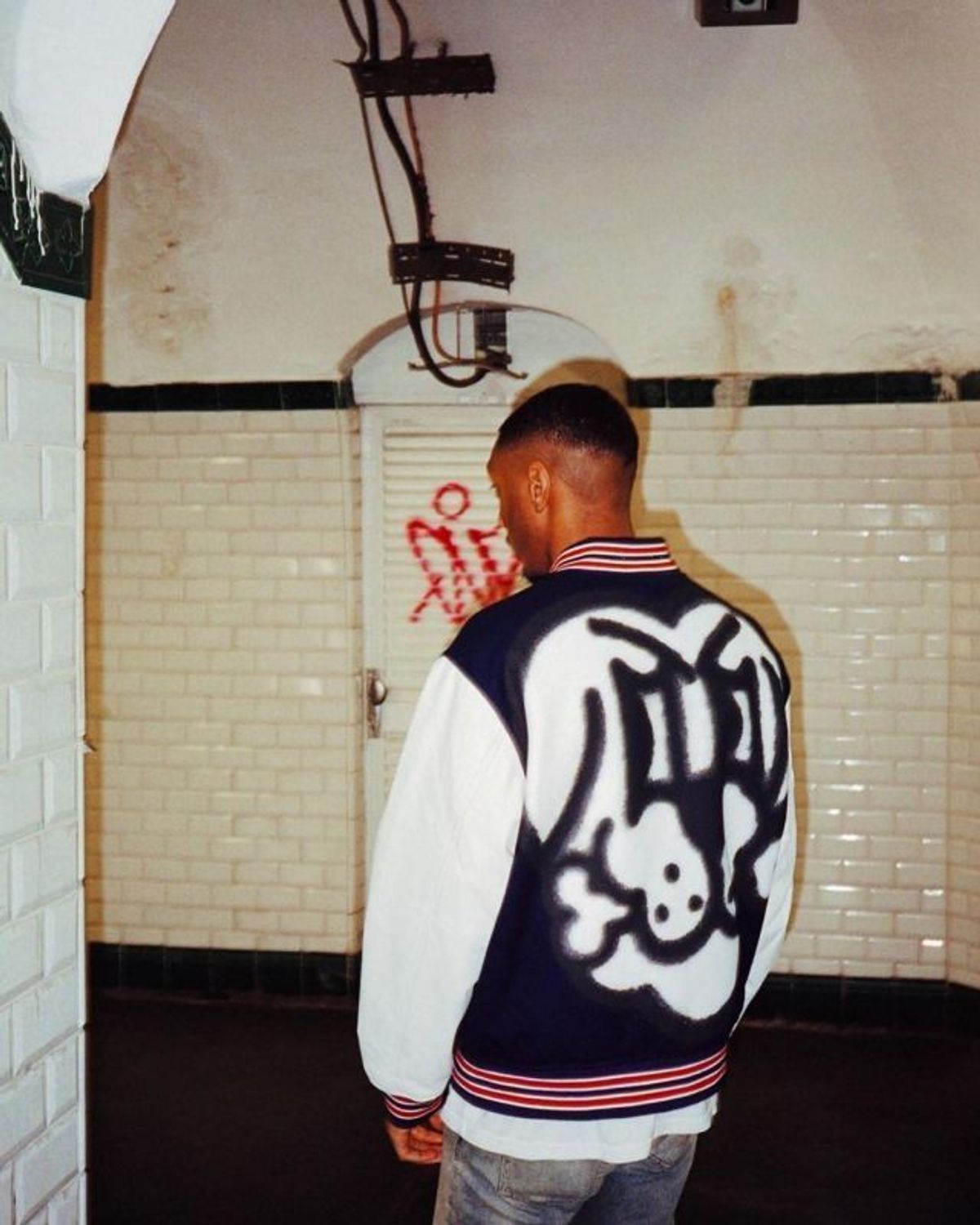 Supreme Supreme Bone Varsity Jacket Size US L / EU 52-54 / 3 - 9 Thumbnail