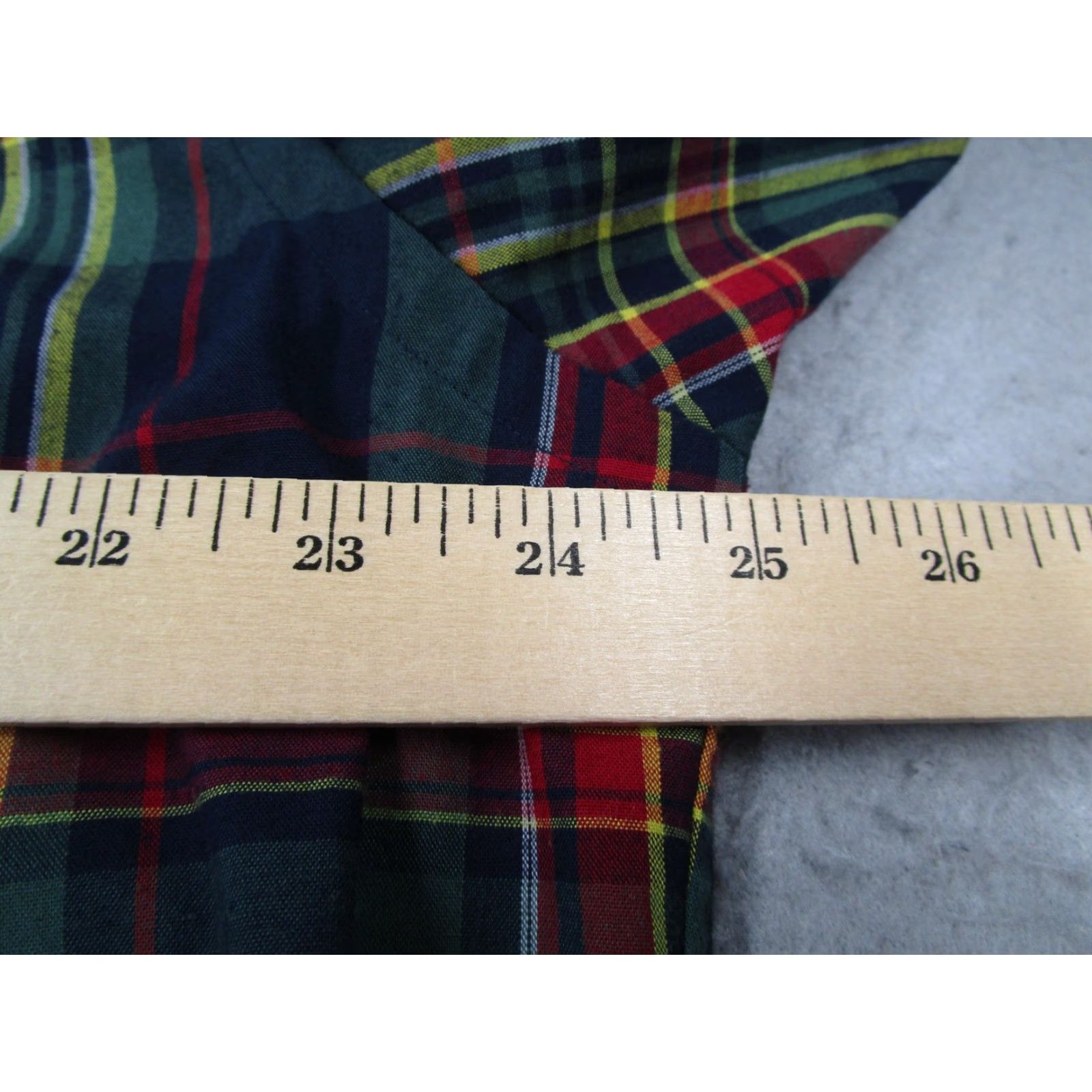 Polo Ralph Lauren Polo Ralph Lauren Mens XL Long Sleeve Button-Up Plaid Shirt Green Tartan Classic Fit Performance Size US XL / EU 56 / 4 - 5 Thumbnail