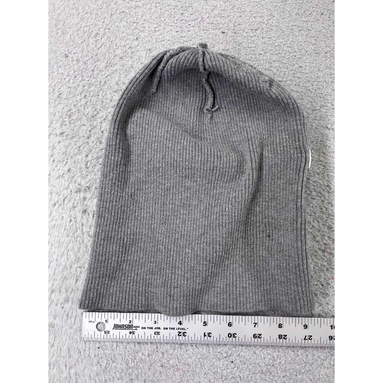 Vintage A New Day Beanie Toque Adult One Size Gray Knit Polyester Wool Blend Winter Size ONE SIZE - 4 Thumbnail