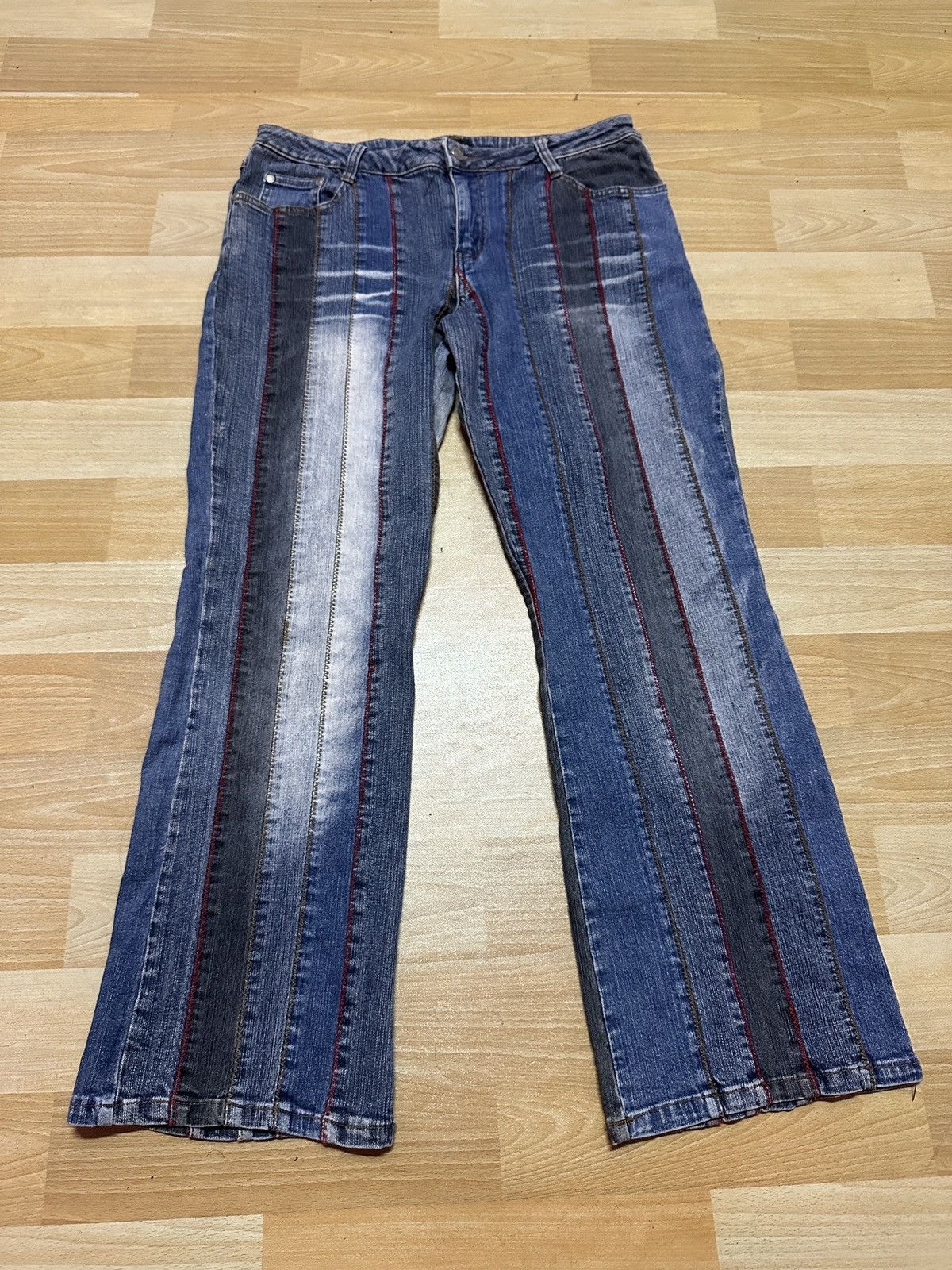 Hysteric Glamour × Japanese Brand Faded 🔥Rare Design Japanese Brand Denim Size US 32 / EU 48 - 1 Thumbnail