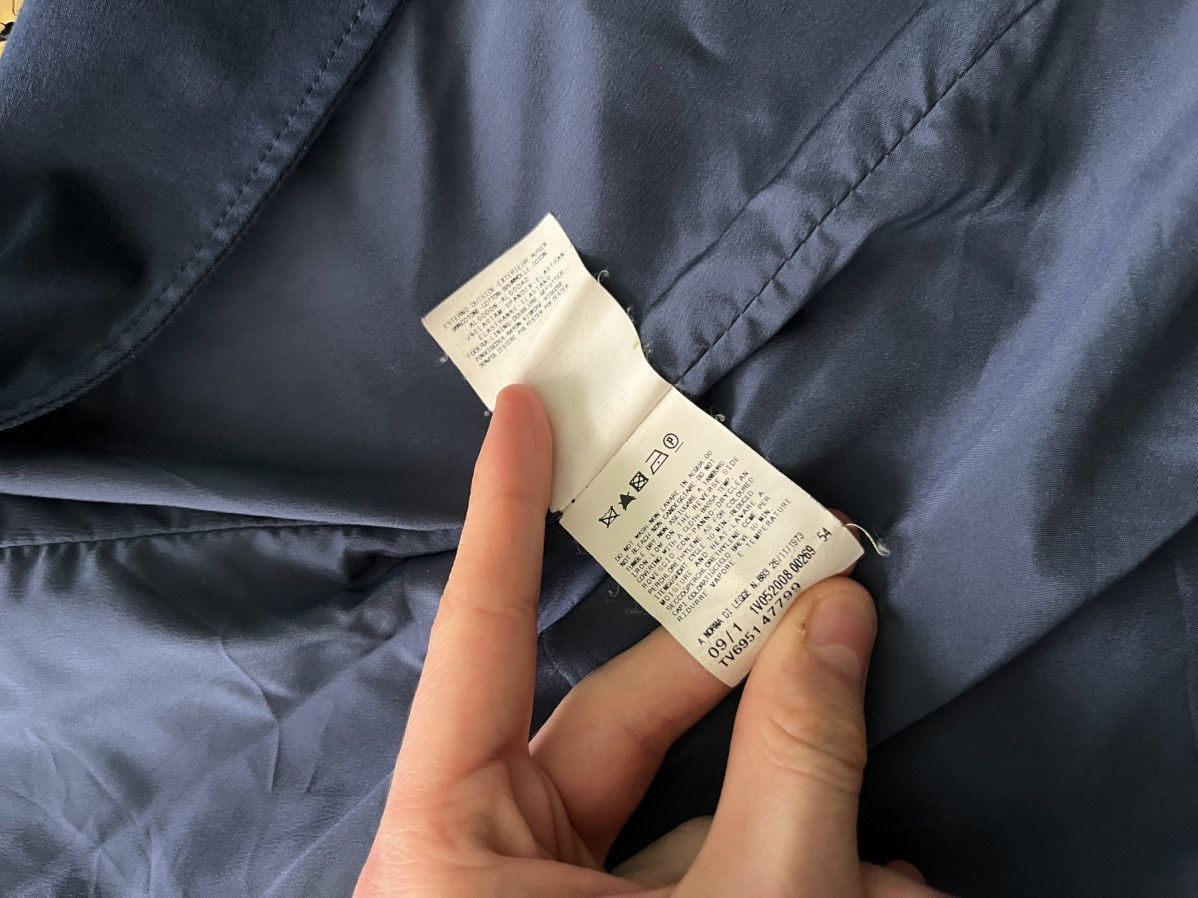 Versace Jeans Couture Versace Jeans Couture Double-Breasted Vintage Navy Coat Size L / US 10 / IT 46 - 8 Thumbnail