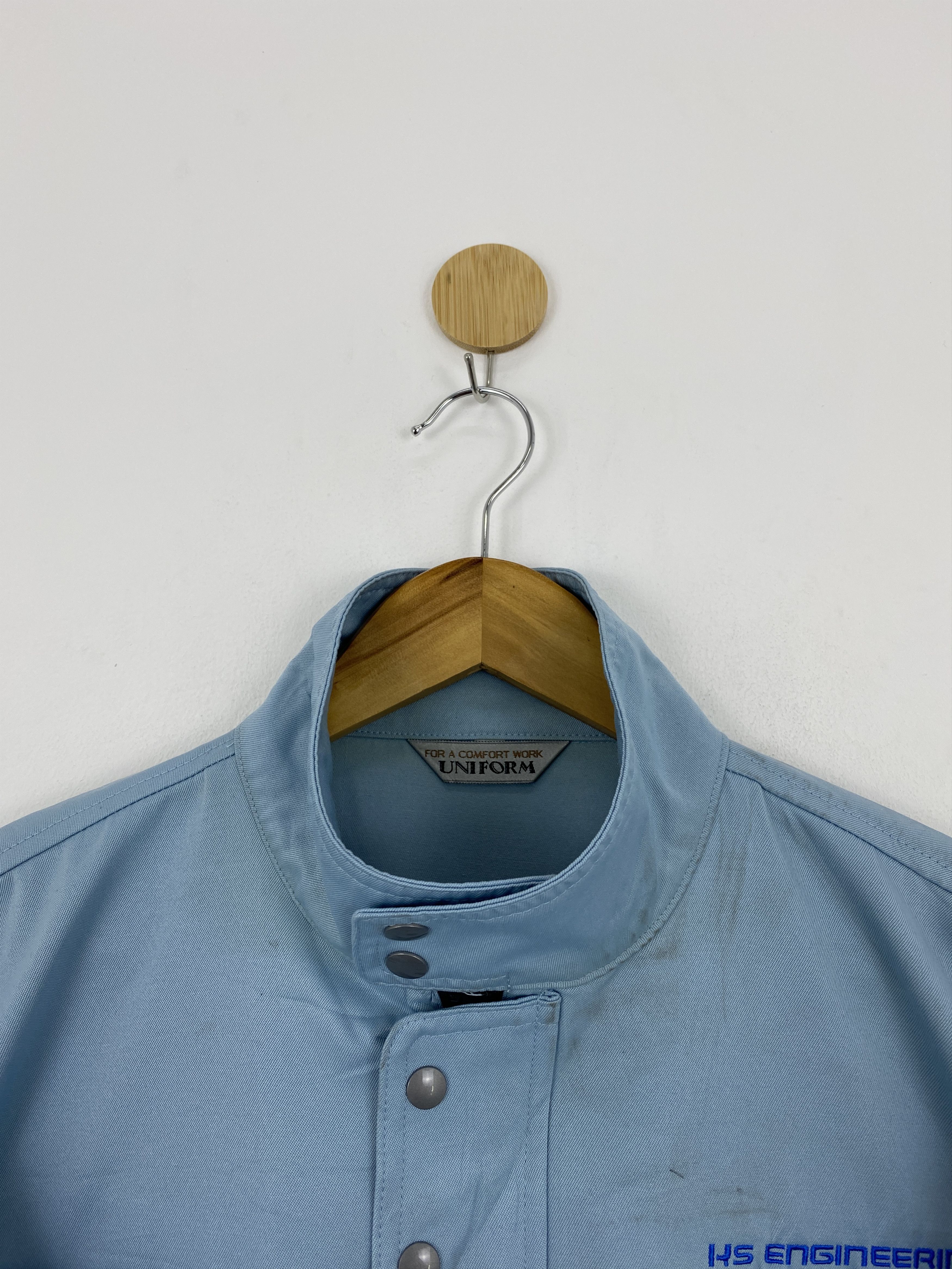 Japanese Brand Vintage Japanese Brand Workers Denim Jacket J1790 Size US XL / EU 56 / 4 - 9 Thumbnail