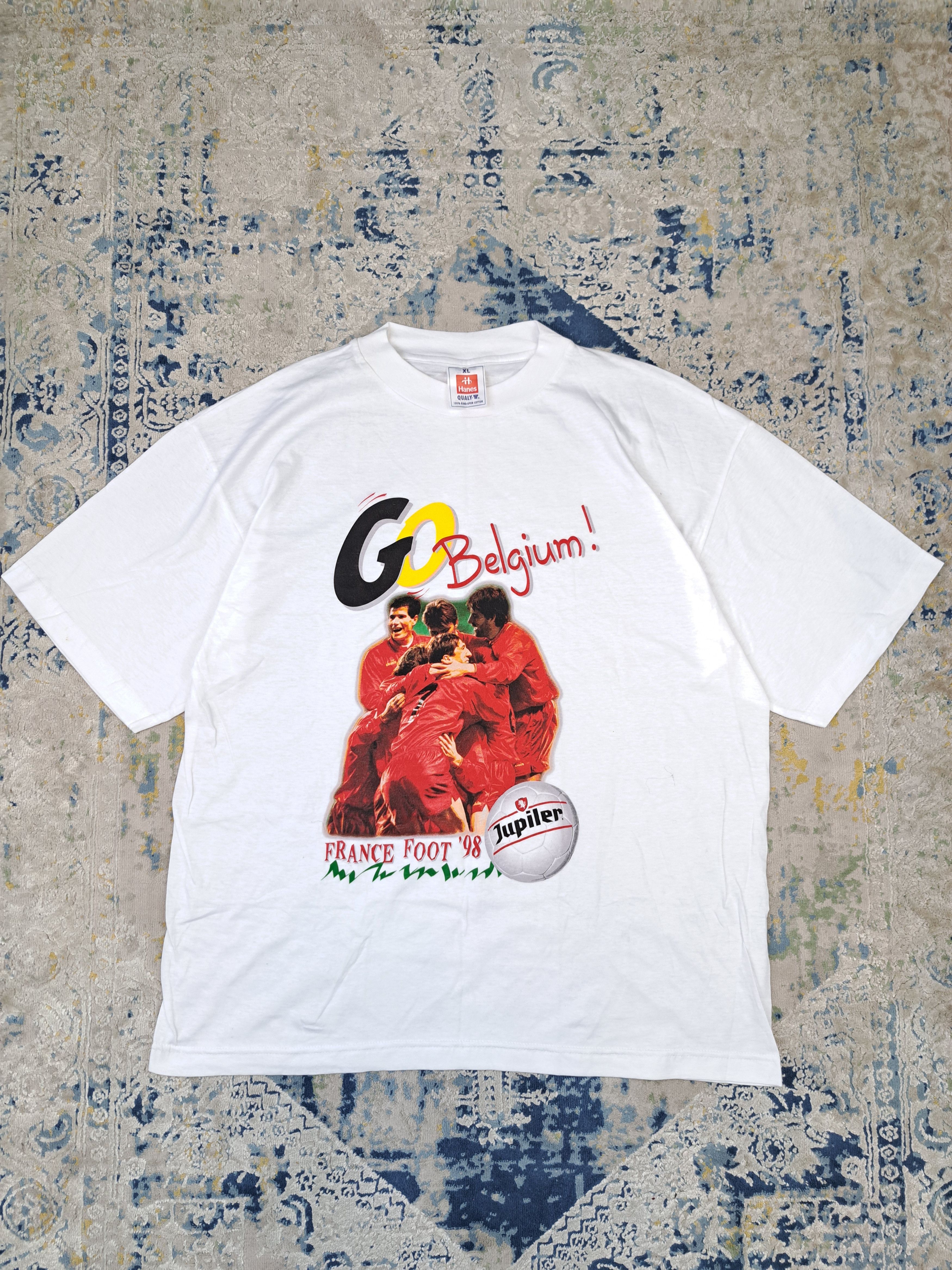 Vintage Vintage 2000 Go Belgium Soccer Fan Tshirt Blokecore Size US XL / EU 56 / 4 - 1 Thumbnail