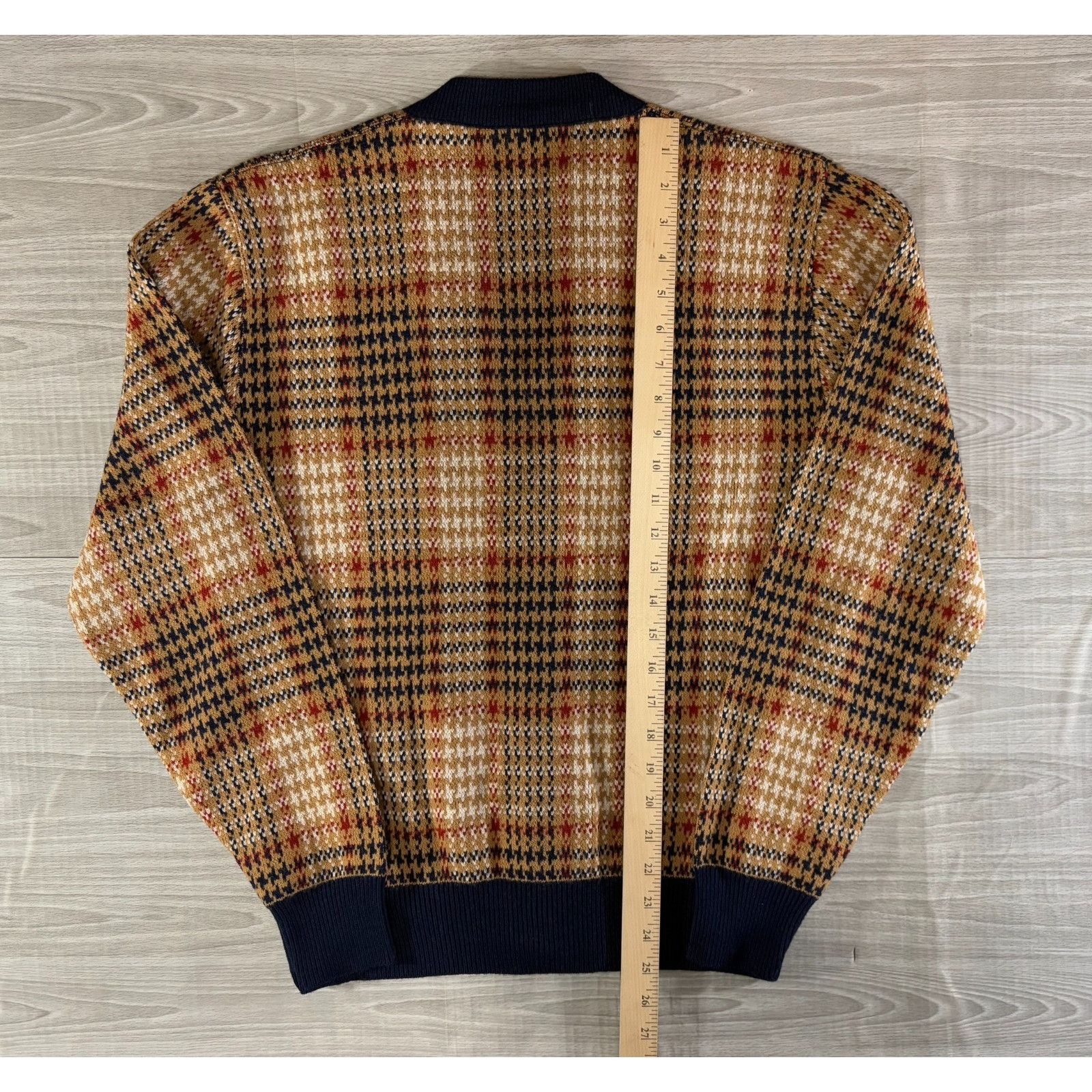 Robert Bruce Robert Bruce wool blend Cardigan Sweater sz L color brown pl Size US L / EU 52-54 / 3 - 4 Thumbnail