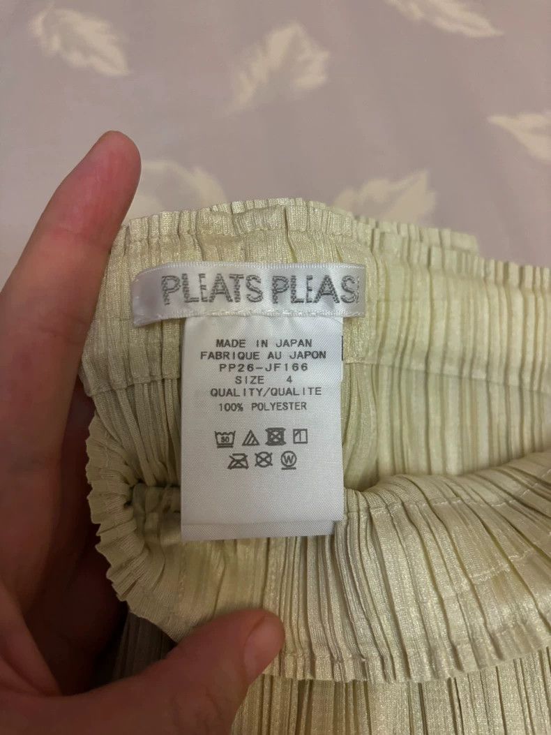 Issey Miyake issey miyake size:4 Yellow pleated pants Size 42" / US 20 - 3 Thumbnail