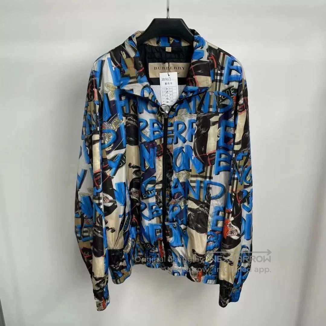 Burberry Burberry Graffiti Logo Jacket. Size US L / EU 52-54 / 3 - 1 Thumbnail