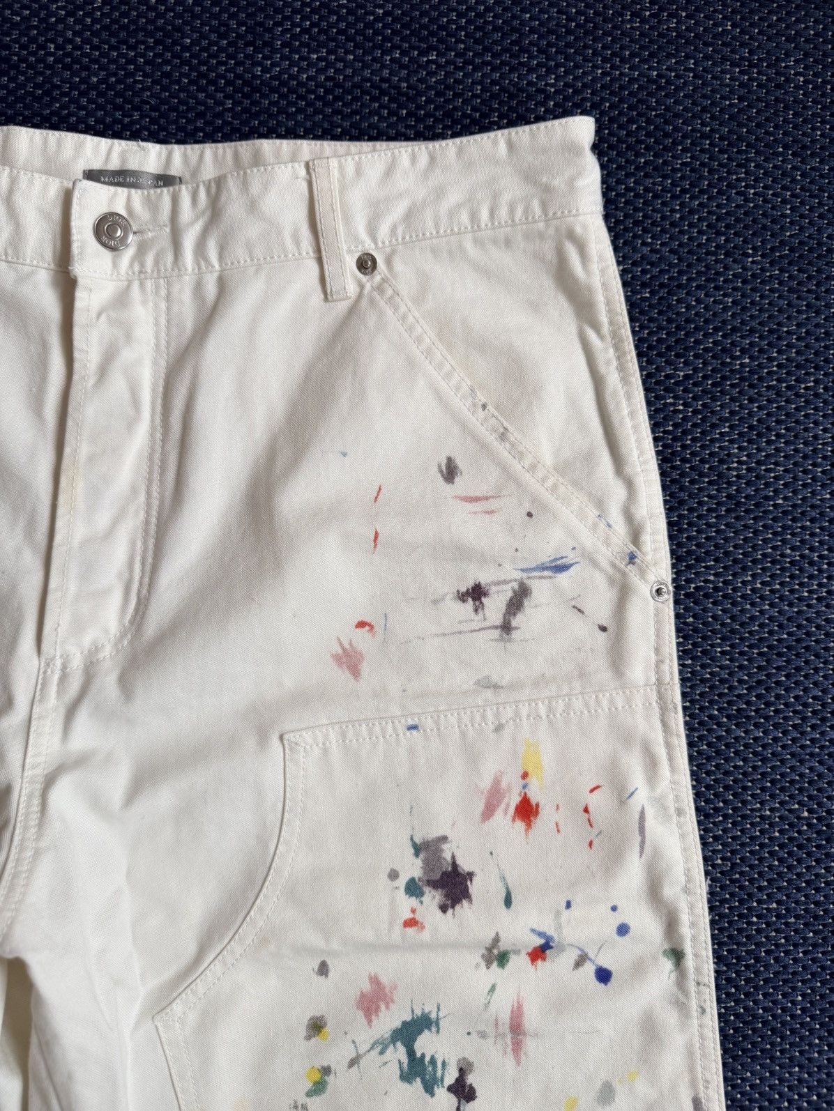 Dior SS21 Paint Splatter Double Knee Pants Size US 32 / EU 48 - 3 Thumbnail