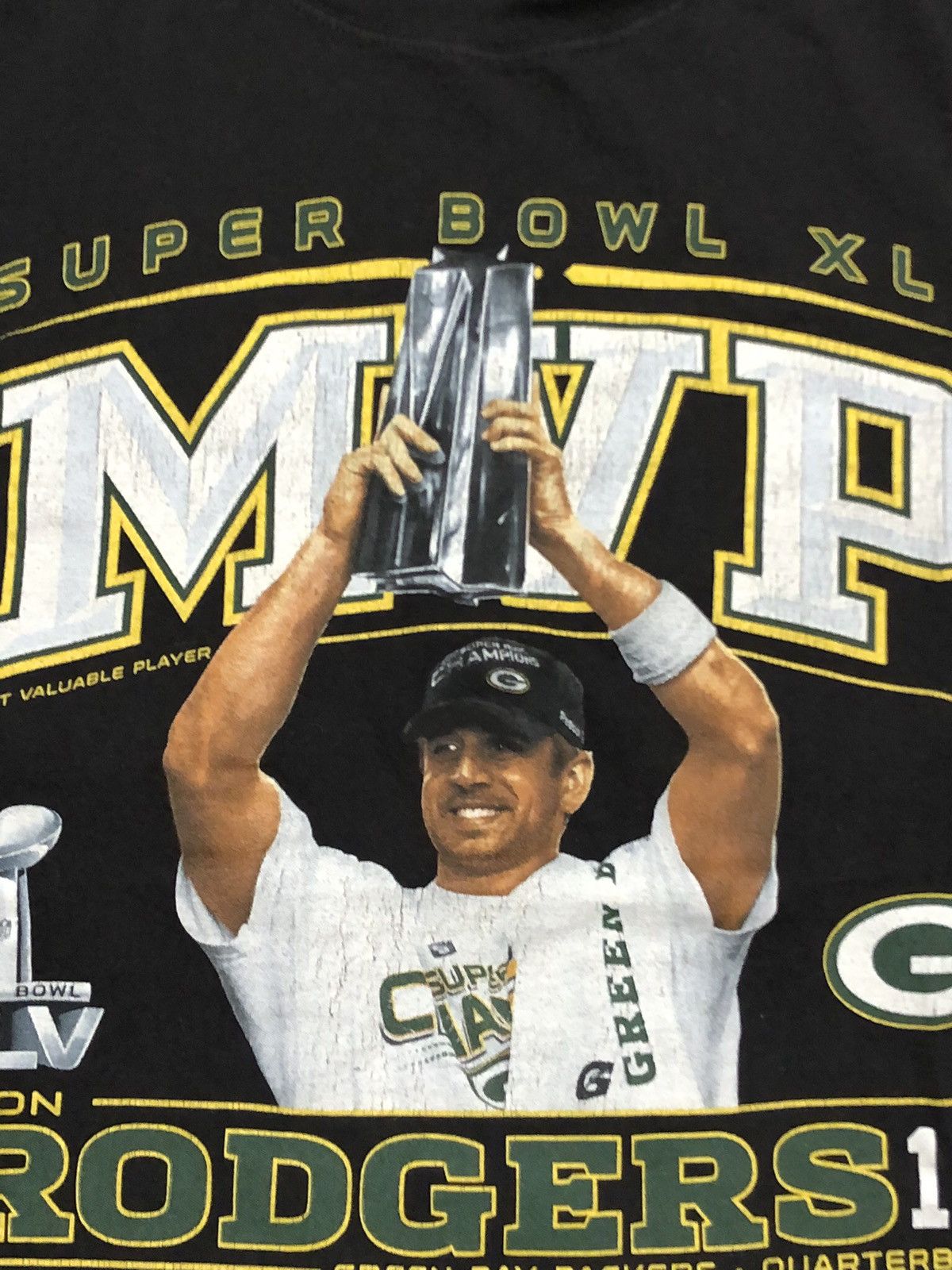 NFL × Reebok 2011 Aaron Rodgers Super Bowl XLV MVP Reebok Tee Size US L / EU 52-54 / 3 - 2 Thumbnail