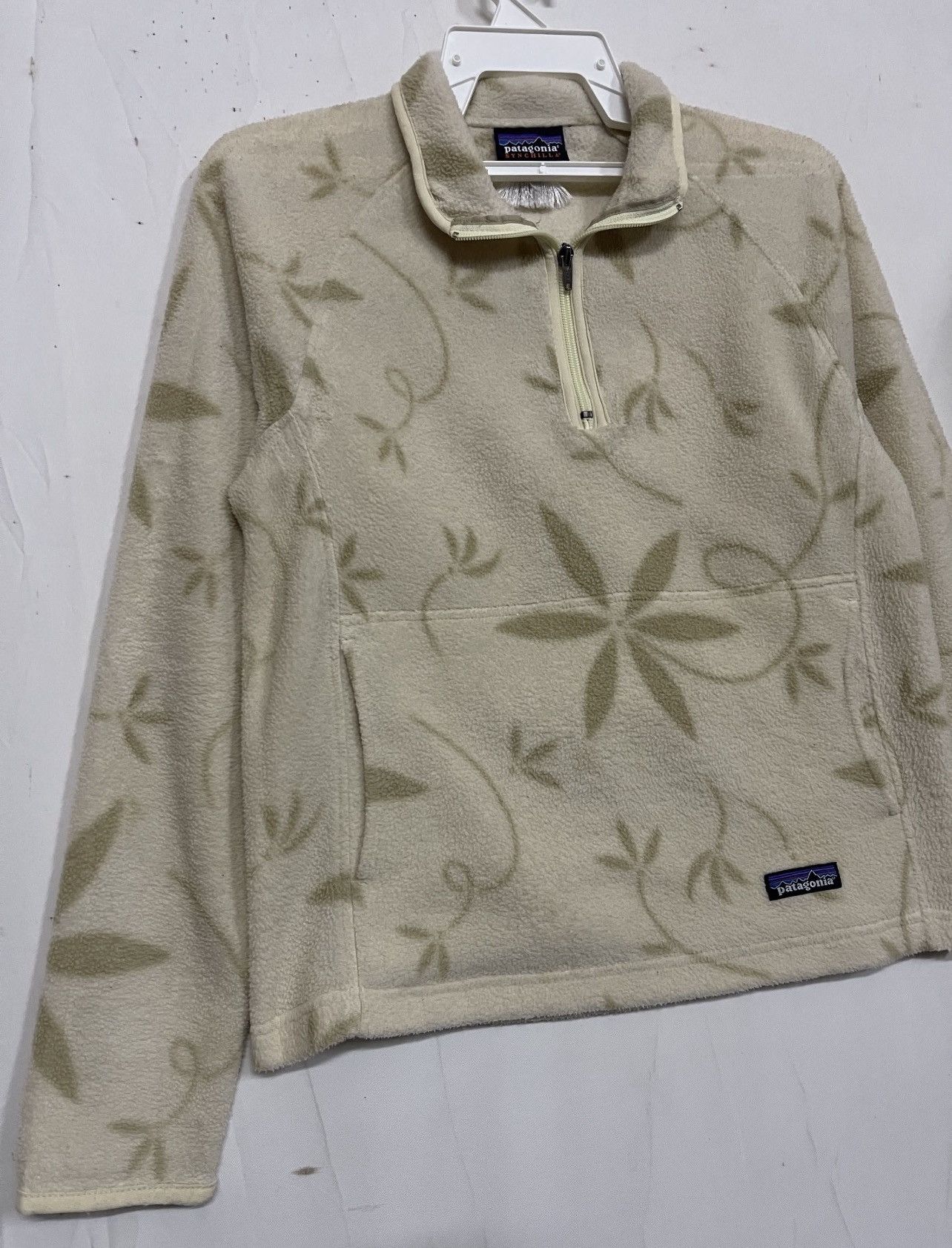 Patagonia Patagonia Women's Synchilla Floral Quarter Zip fleece jacket Size XS / US 0-2 / IT 36-38 - 4 Thumbnail