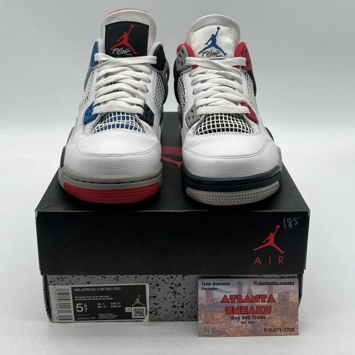 Jordan Brand Air Jordan 4 what the 4 Size US 5.5 / EU 38 - 2 Thumbnail