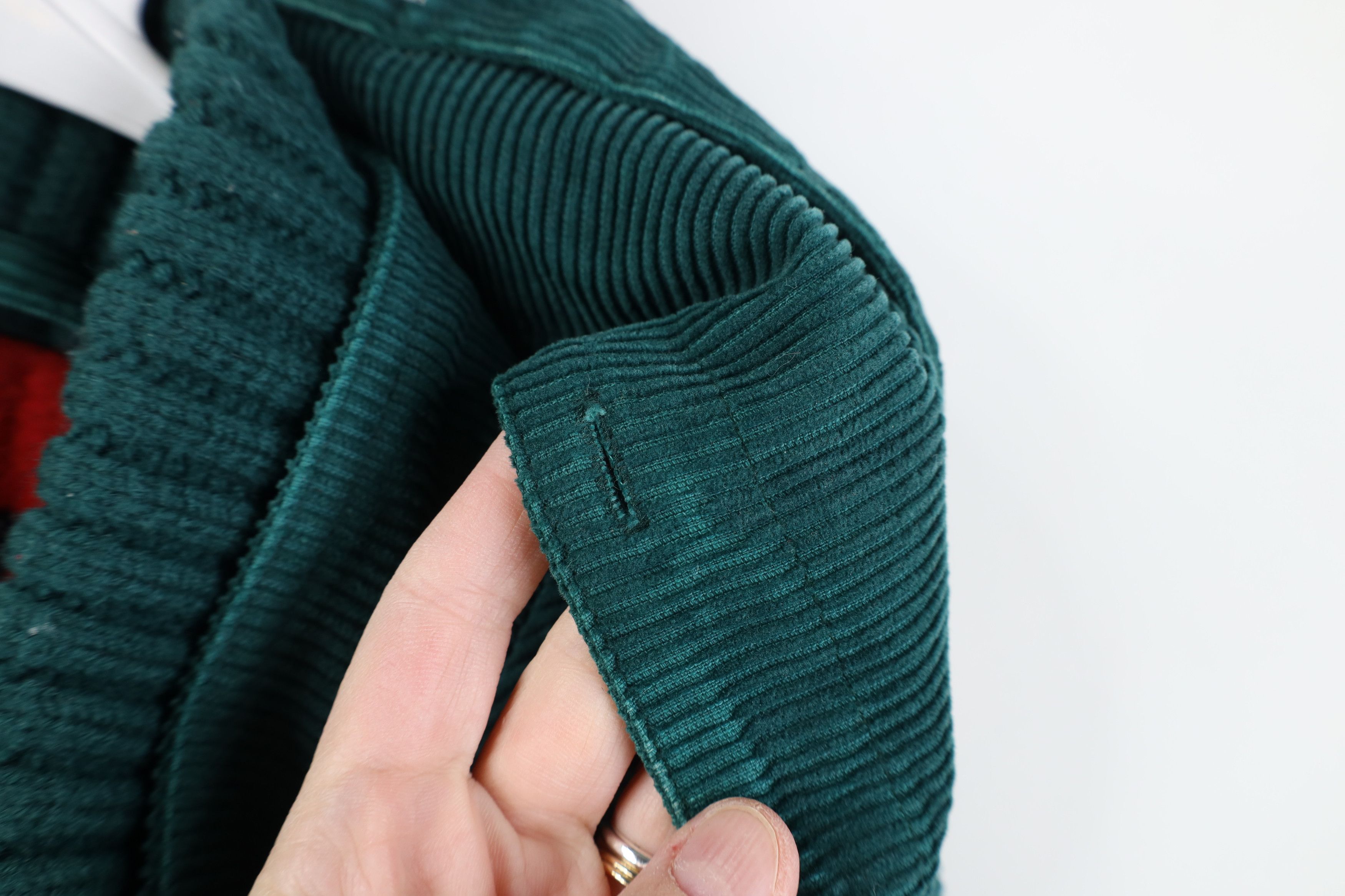 Vintage Vintage 80s 90s Streetwear Lined Hooded Corduroy Jacket Size L / US 10 / IT 46 - 7 Thumbnail