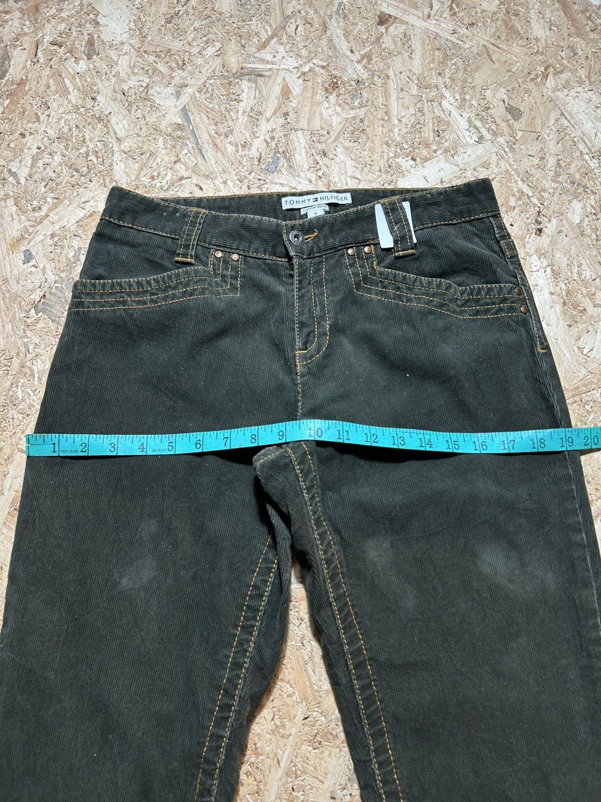 Tommy Hilfiger Tommy Hilfiger Corduroy Flare Jeans Size 31" - 13 Thumbnail