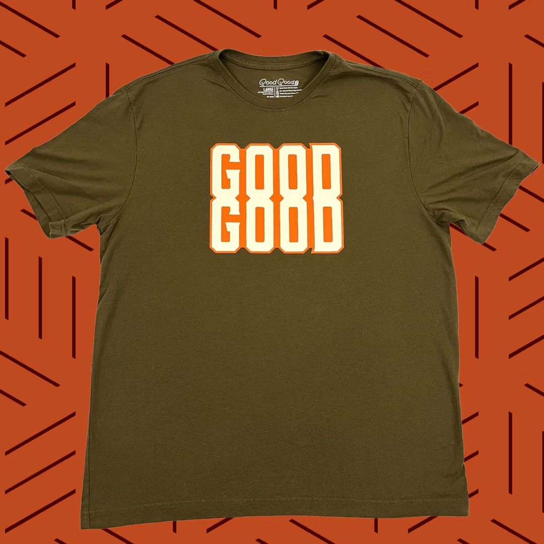 Olive Good Good Golf Shirt Mens L Olive Green Logo Crew Neck Short Sleeve T-Shirt Size US L / EU 52-54 / 3 - 1 Thumbnail