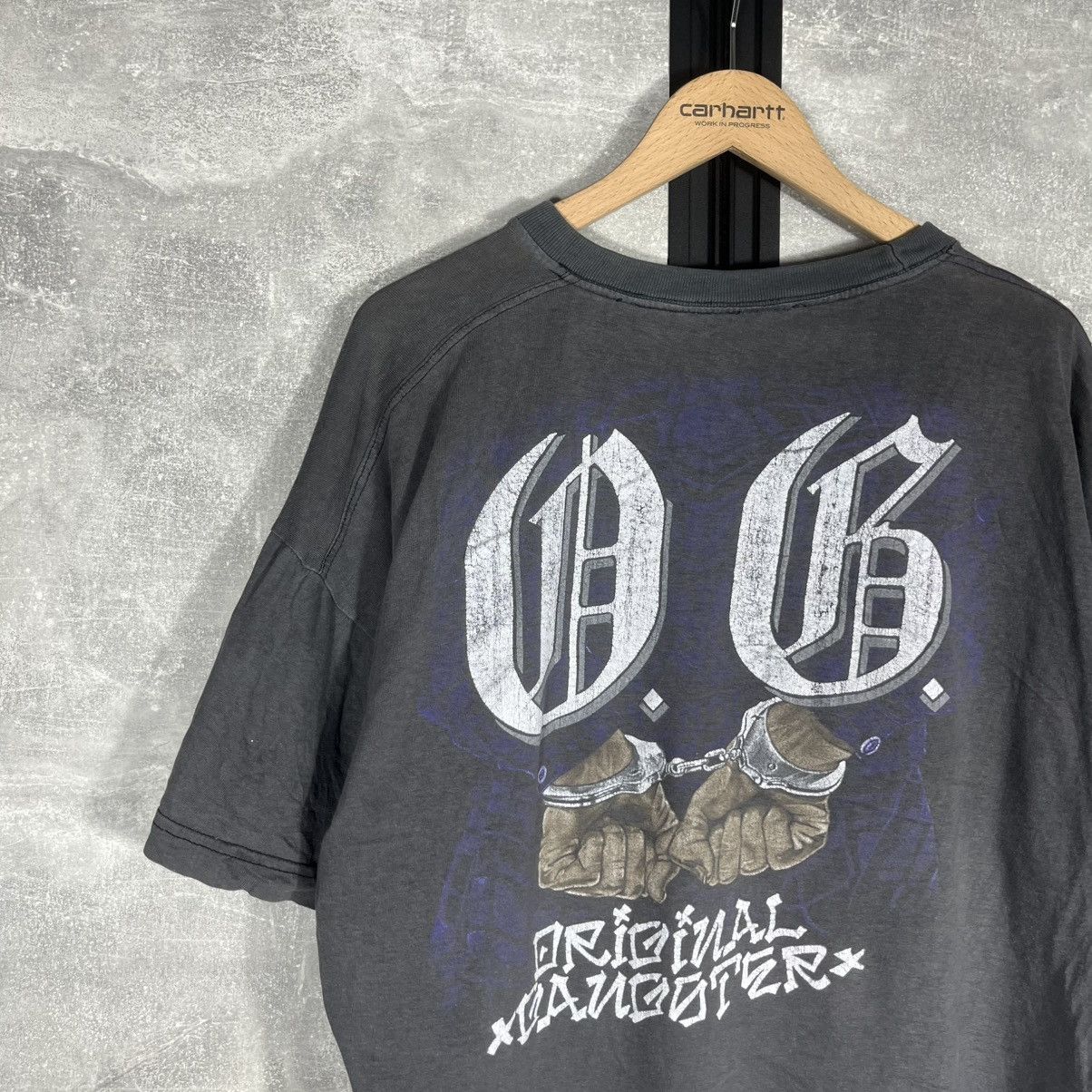 Rap Tees VINTAGE 90s ICE T TRASHED RAP TEE TSHIRT FADED ICE CUBE RARE Size US XL / EU 56 / 4 - 14 Thumbnail