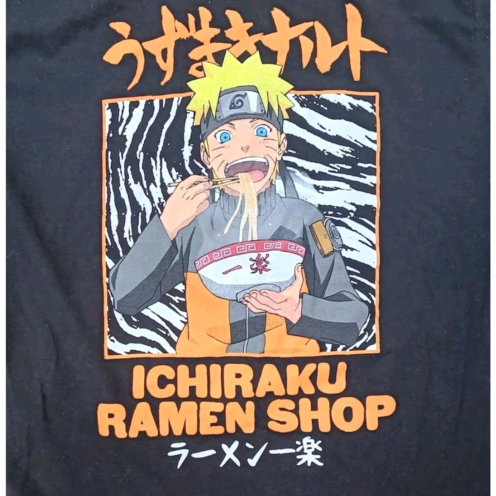 Vintage VINTAGE Naruto Shirt Mens XL Shippuden Ichiraku Ramen Shop 2002 Shirt Y2K Black Crew Neck Short Sleeve Graphic Print Men XL Naruto Anime 2002 Mens Size US XL / EU 56 / 4 - 6 Thumbnail