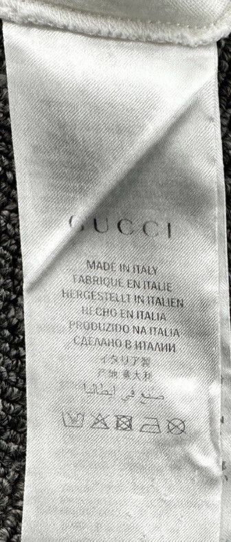 Gucci Gucci Chest Print Logo Rabbit Belt Short Sleeve T-Shirt K12 Size US M / EU 48-50 / 2 - 9 Thumbnail