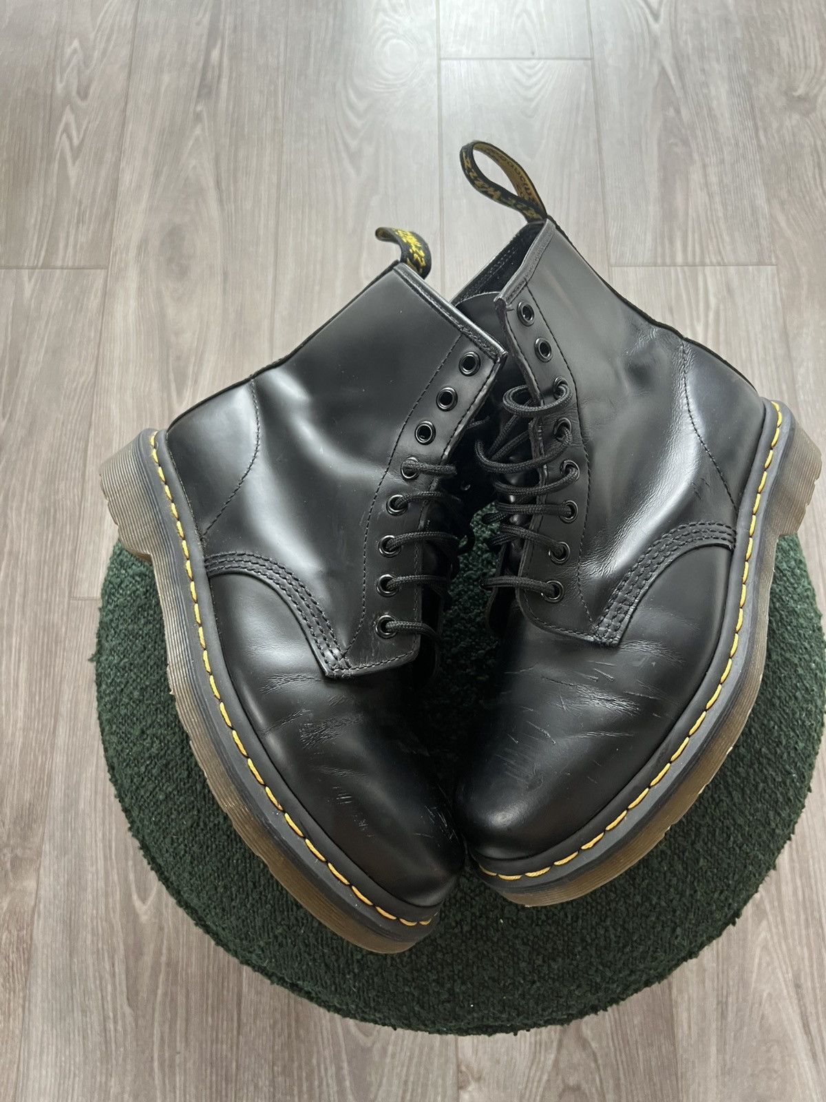 Dr. Martens × Leather ‼️Dr.Martens 1460 High Leather Casual England Boots‼️ Size US 8 / EU 41 - 5 Thumbnail