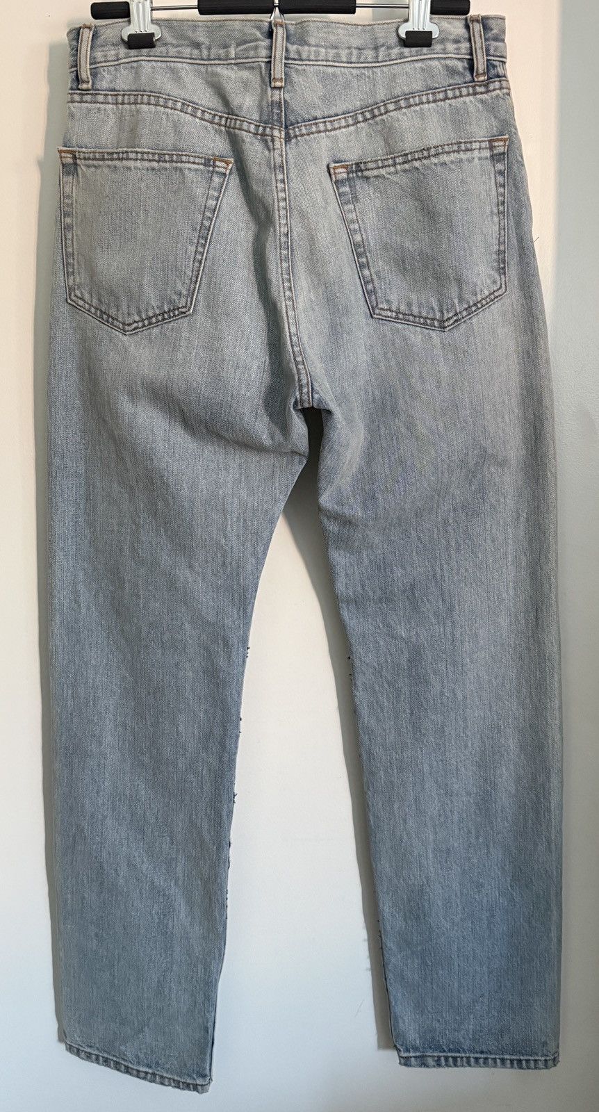 Fear of God × RRR-123 RRR123 x FEAR OF GOD sz 32 Inri He Rose Straight Denim Jeans Size US 32 / EU 48 - 3 Thumbnail