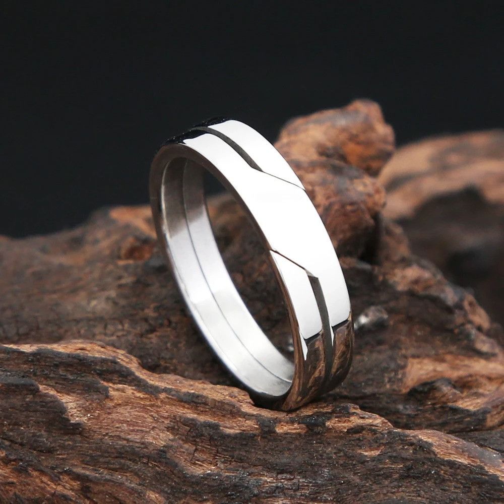 Jewelry Hip Hop Finger Ring Size ONE SIZE - 3 Thumbnail