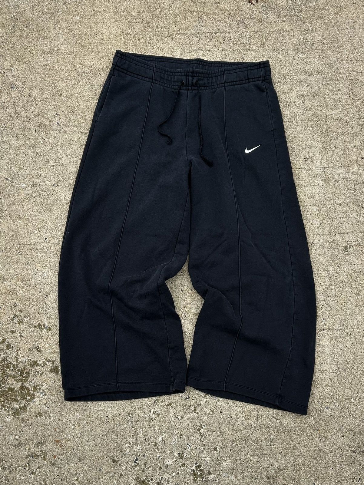 Nike BAGGY Y2K NIKE PLEATED CUSTOM SWEATPANTS Size US 36 / EU 52 - 1 Thumbnail