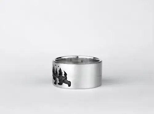 Jewelry Kikuchi x Maeda Bear Art Ring ( size 6 to 10 ) Size ONE SIZE - 6 Thumbnail