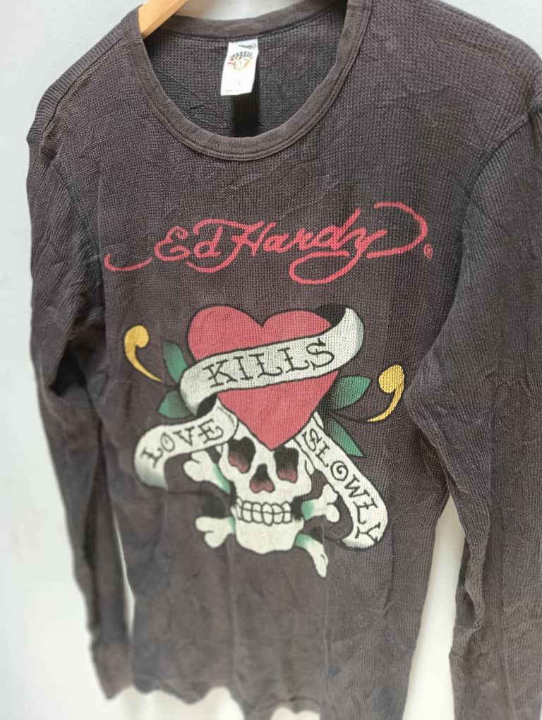 Ed Hardy Vintage ed hardy thermal shirts size medium Size US M / EU 48-50 / 2 - 3 Thumbnail