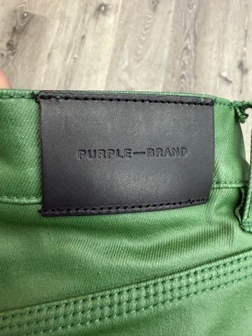 Purple Brand Purple Brand "Patent Film" Cargo Flare Jeans Size US 34 / EU 50 - 9 Thumbnail