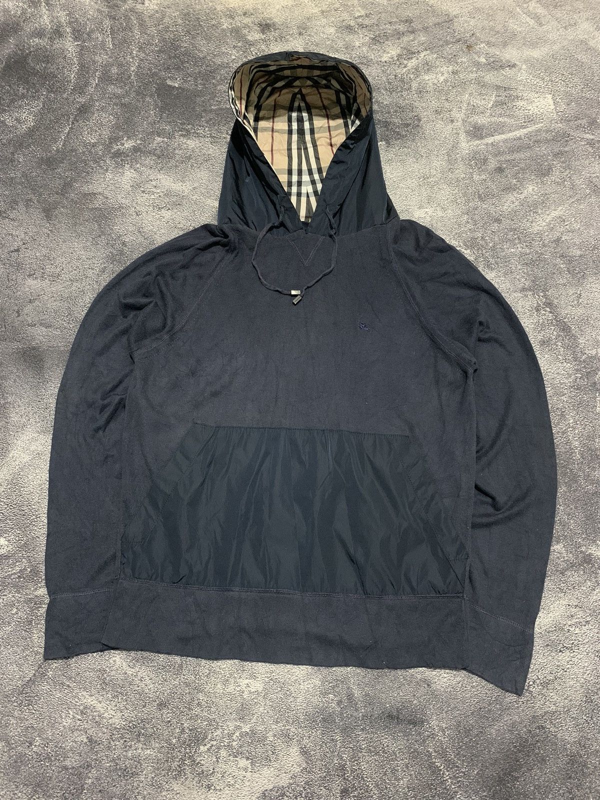 Burberry Burberry check trims cotton hoodie Size US M / EU 48-50 / 2 - 1 Thumbnail