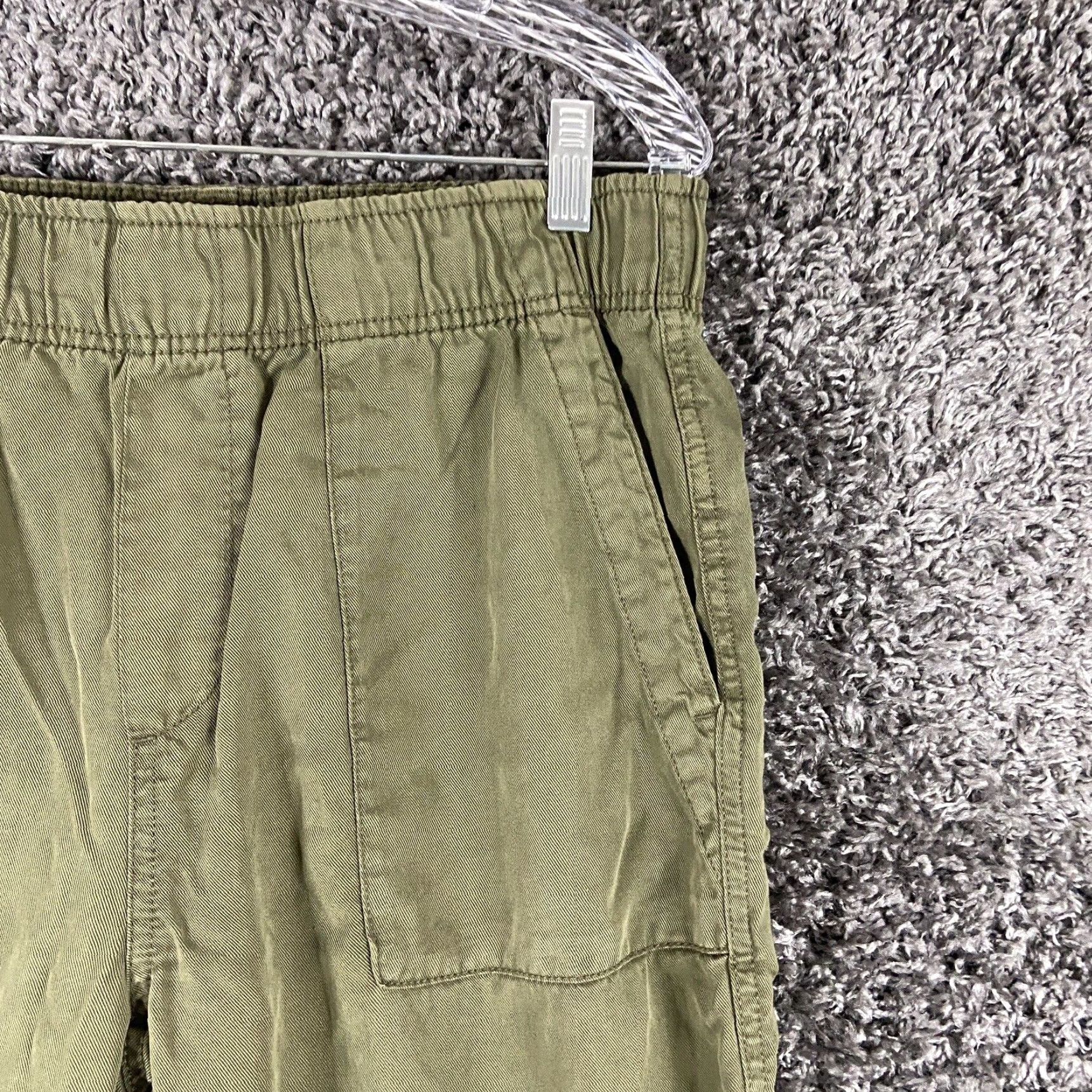 Gap Gap Women Pants M Green Chino Pockets Womens Size 32" / US 10 / IT 46 - 3 Thumbnail